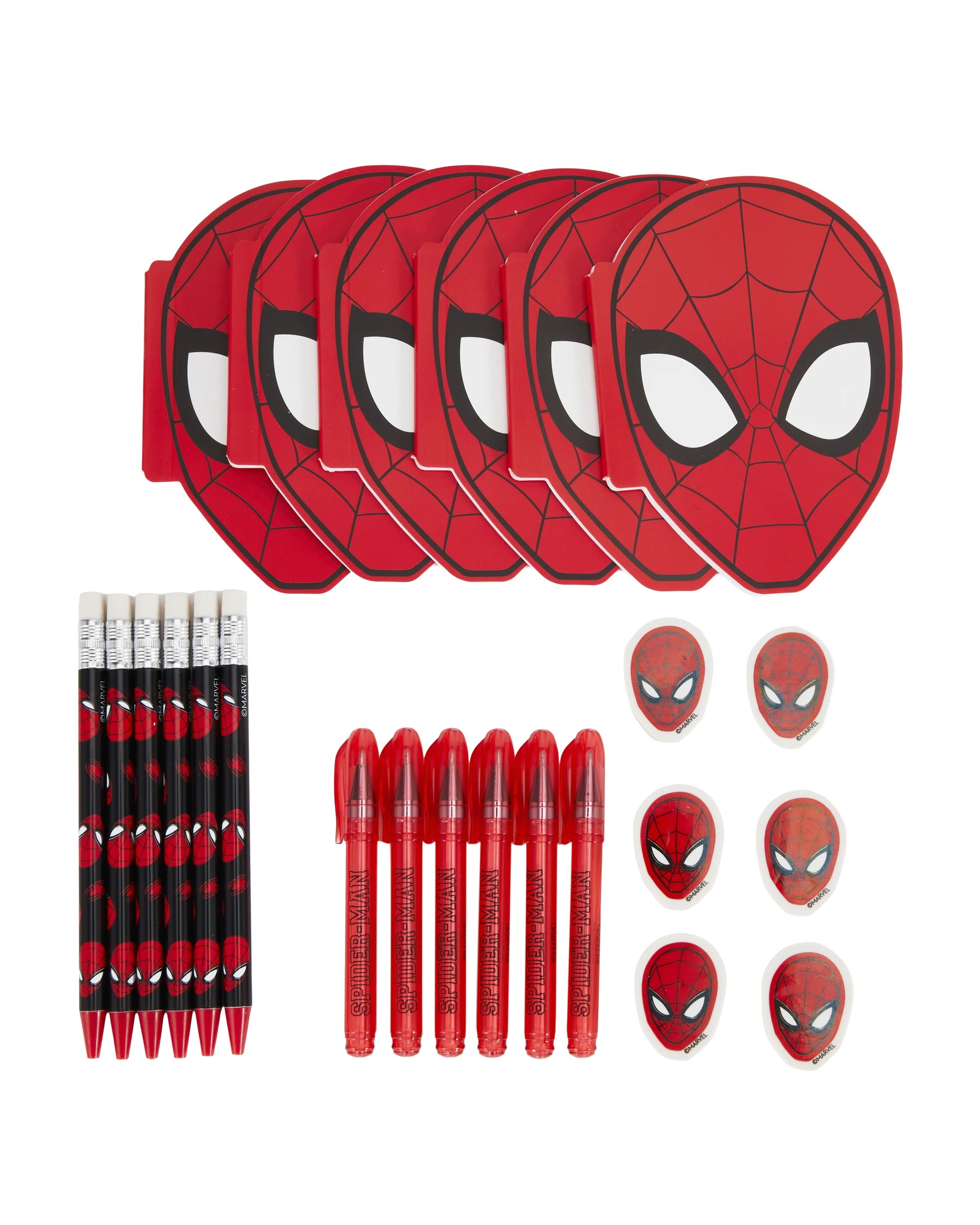2 24 Piece Marvel Spider-Man Stationery Set, 2 of 6