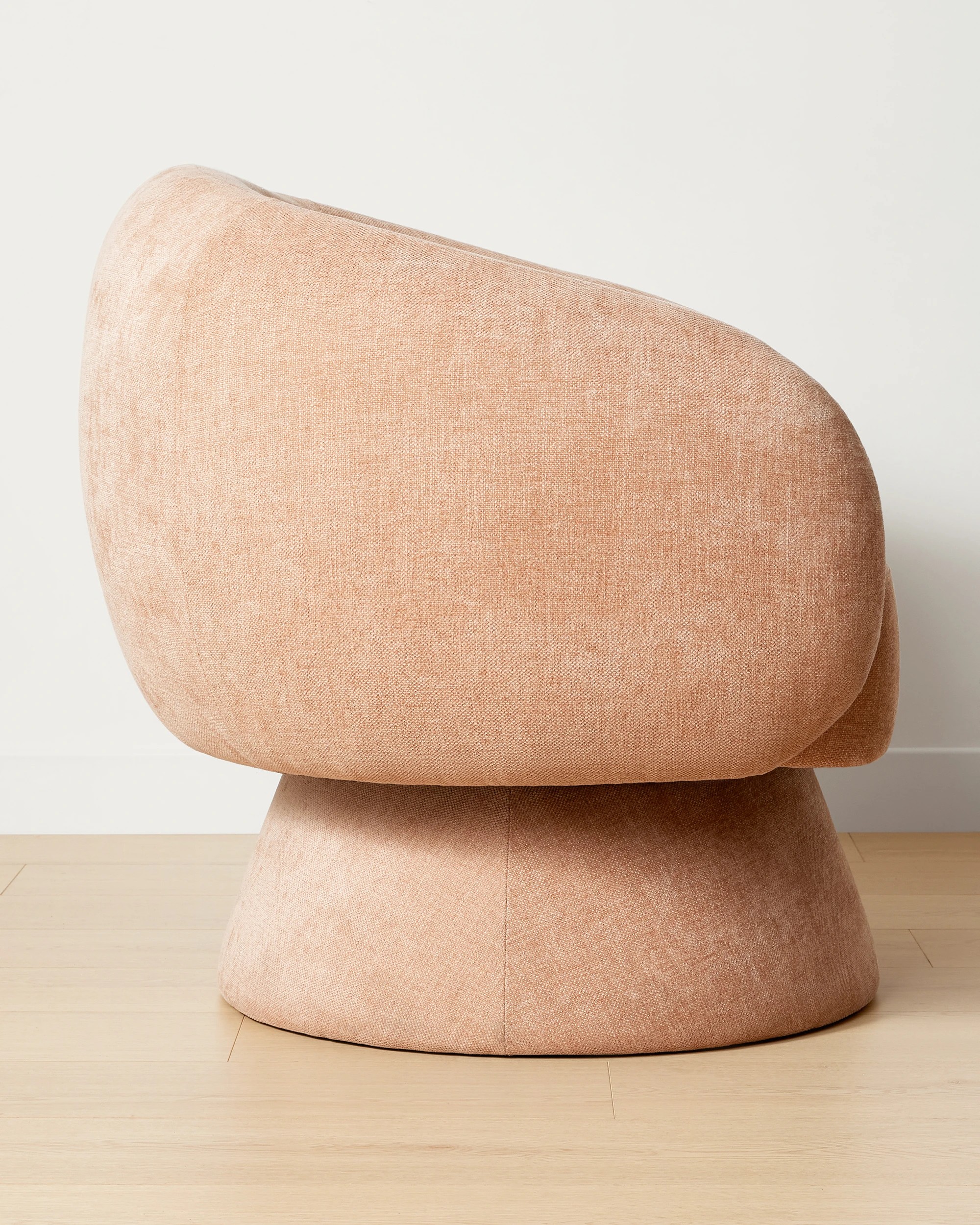 3 Sol Swivel Lounge Chair - Pink, 3 of 7