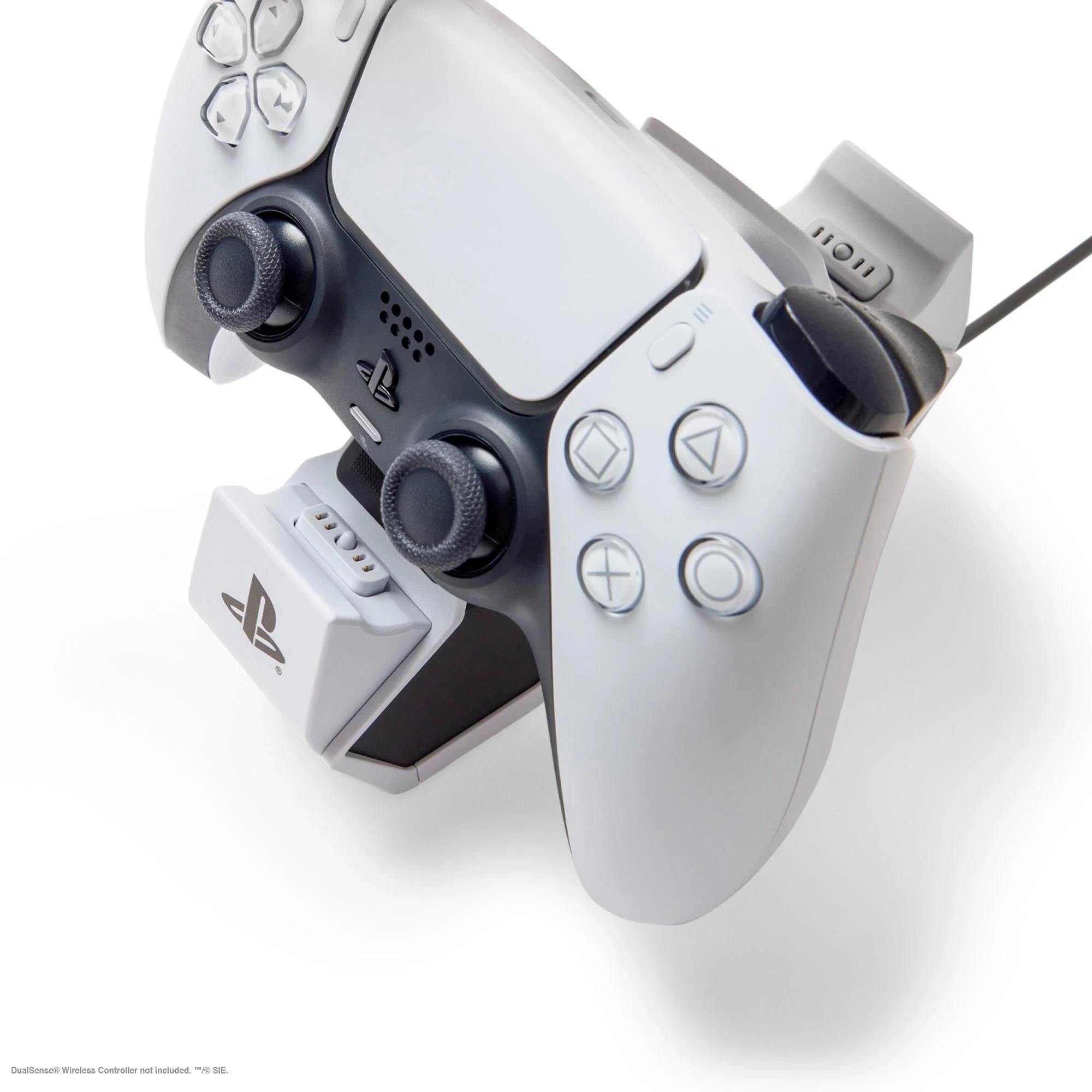9 PowerA Twin Charging Station for PlayStation 5 DualSense Wireless Controllers - White, 9 of 10