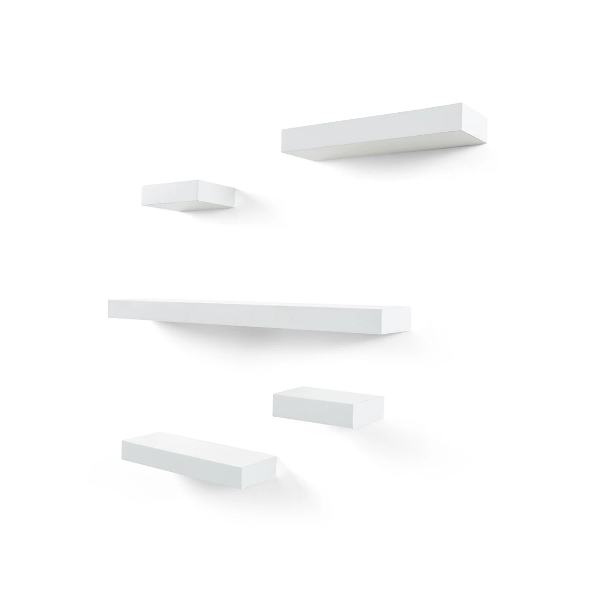 2 Floating Shelves , 5 Pack - Anko - White, 2 of 5