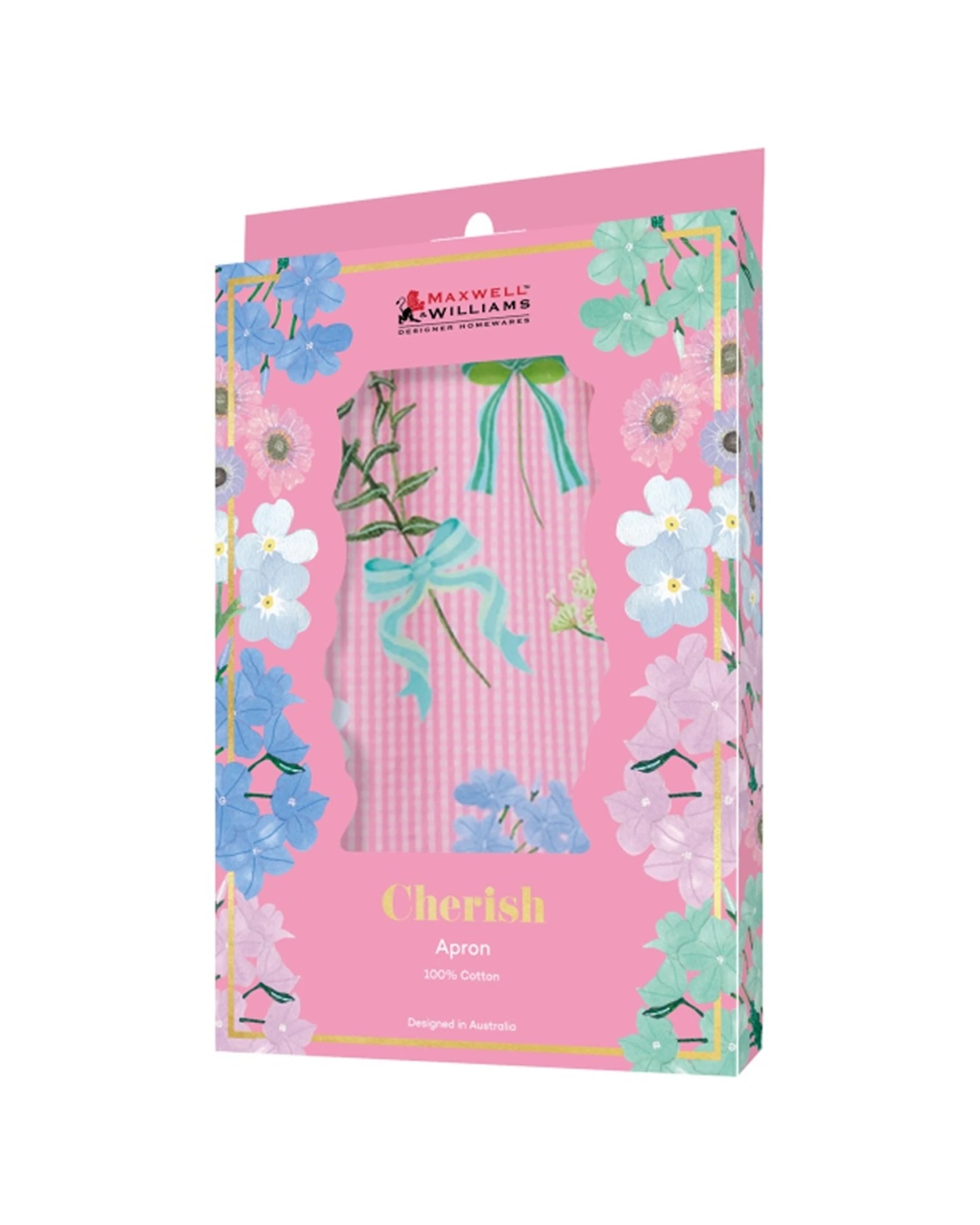 3 Maxwell & Williams Cherish Floral Design Cooking Apron 70x90cm - Multi, 3 of 3