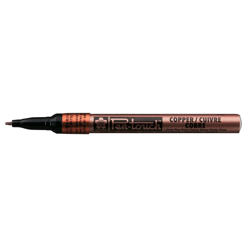 2 Sakura Pen-touch Paint Marker 1mm Copper, 2 of 10