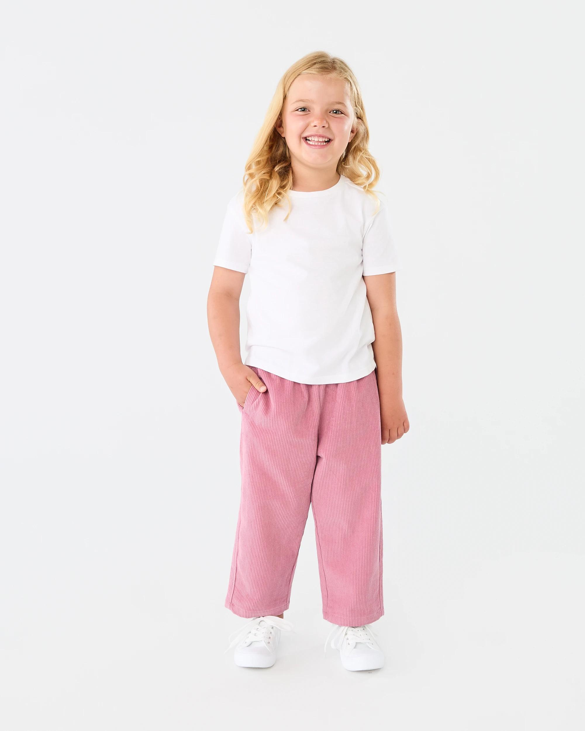6 Corduroy Pants Dust Rose, 6 of 7