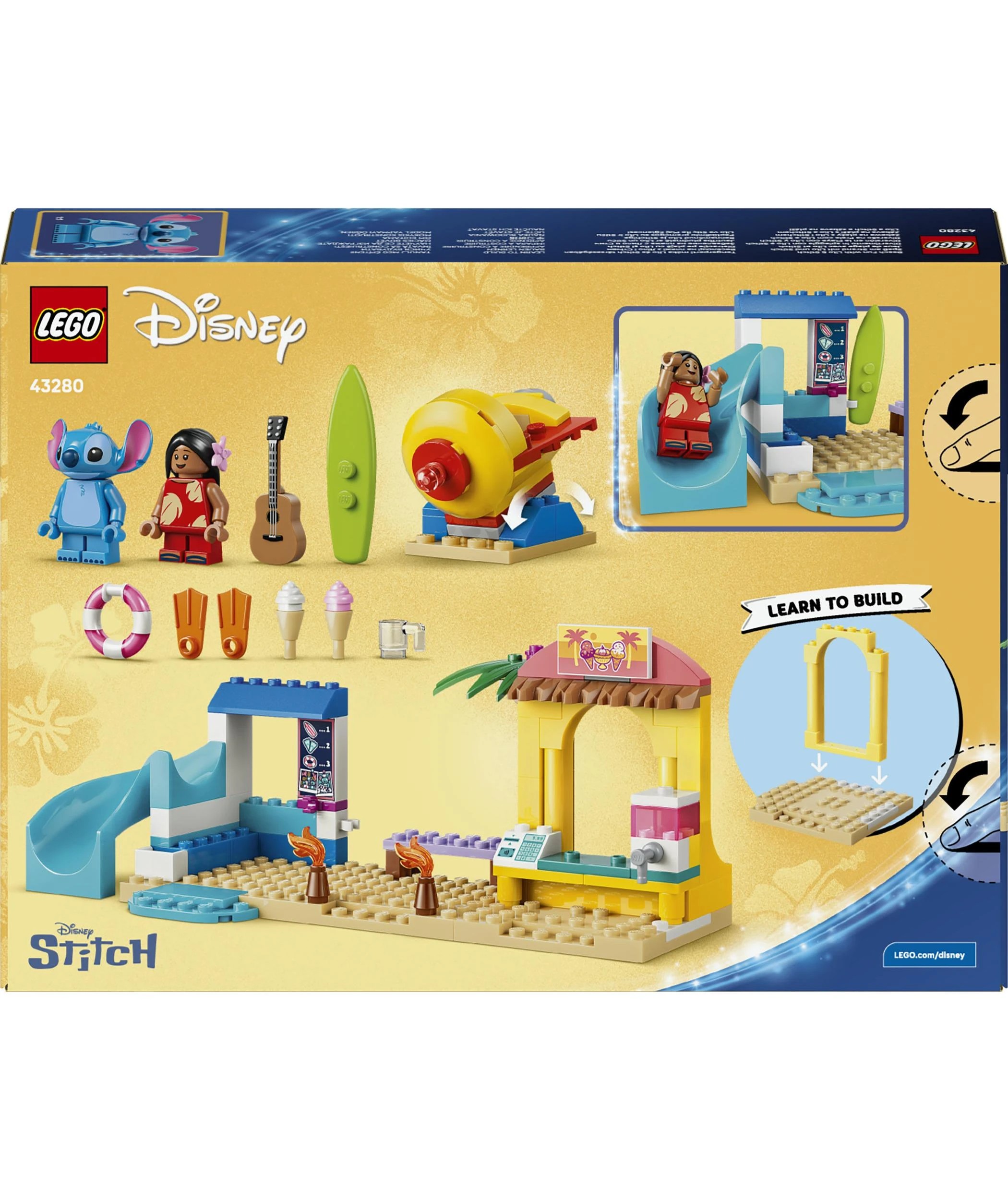 10 LEGO Disney Classic Beach Fun with Lilo & Stitch 43280, 10 of 10