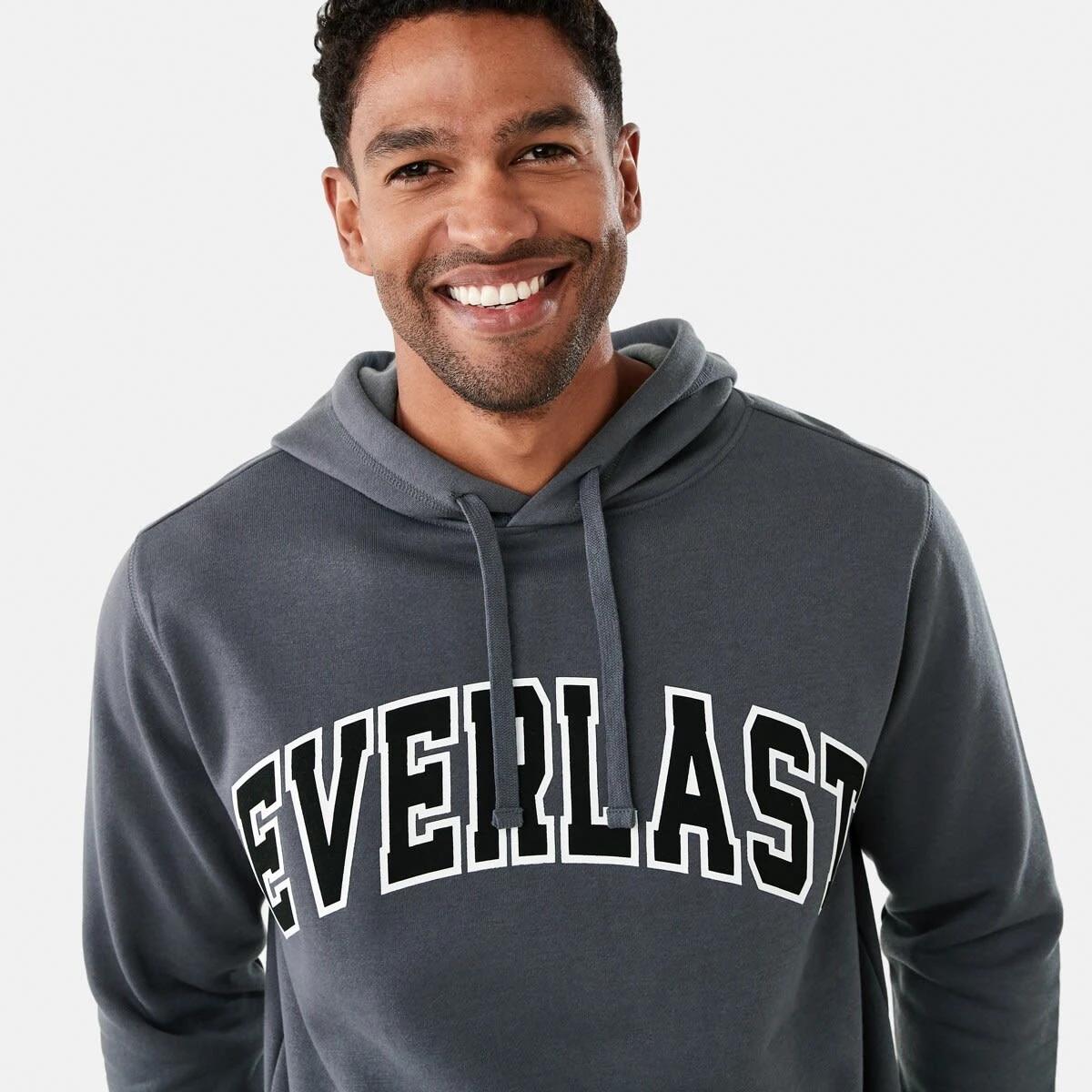 4 Everlast Mens Classic Sport Hoodie EVER CLASSIC ASH GREY, 4 of 7