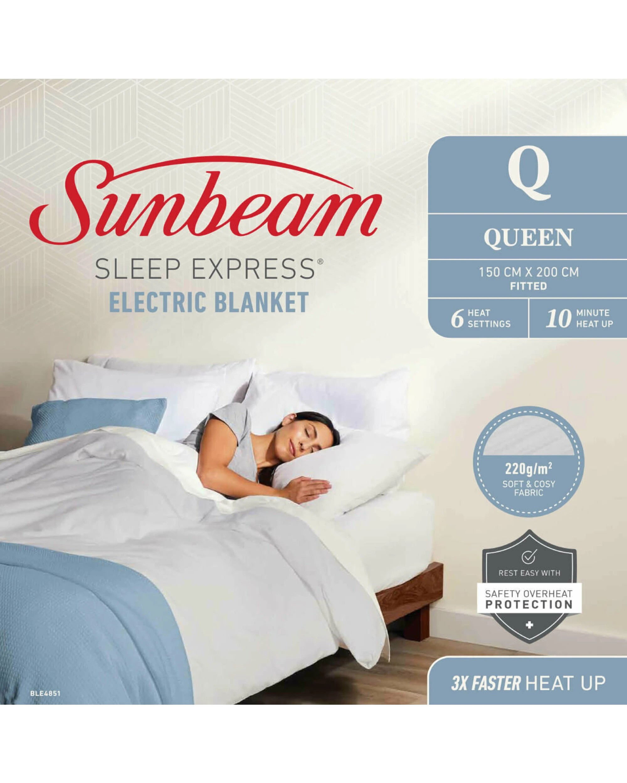 4 Sunbeam Sleep Express Queen Electric Blanket, 4 of 5