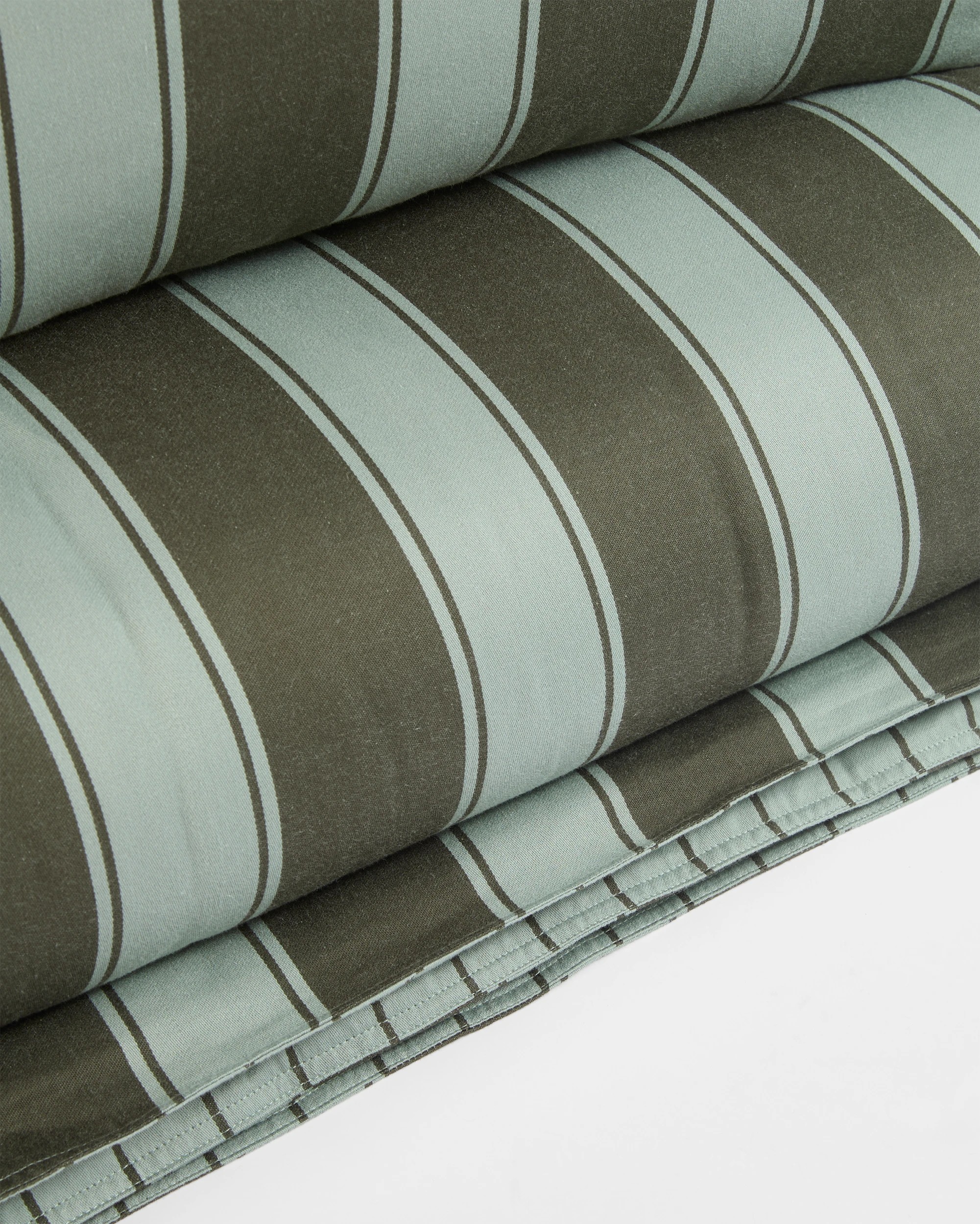 7 Target Rayne Stripe Quilt Cover Set - Super King Bed - Green, 7 of 10