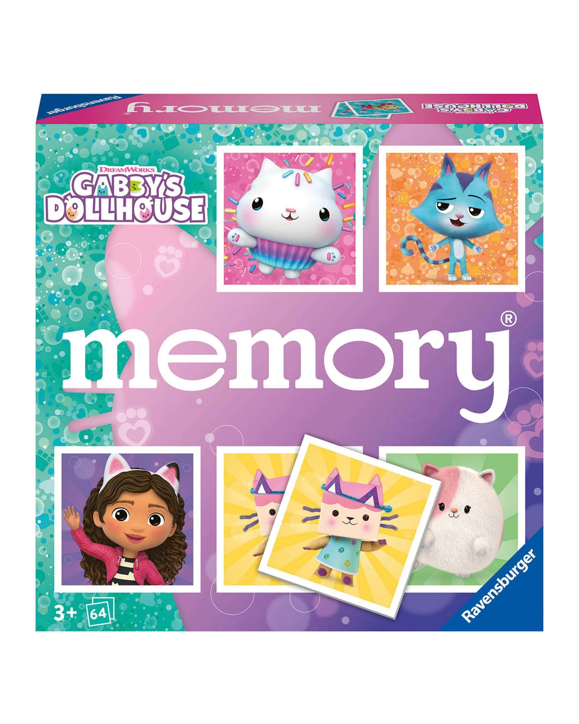 1 Ravensburger Gabby's Dollhouse Memory Game, 1 of 1