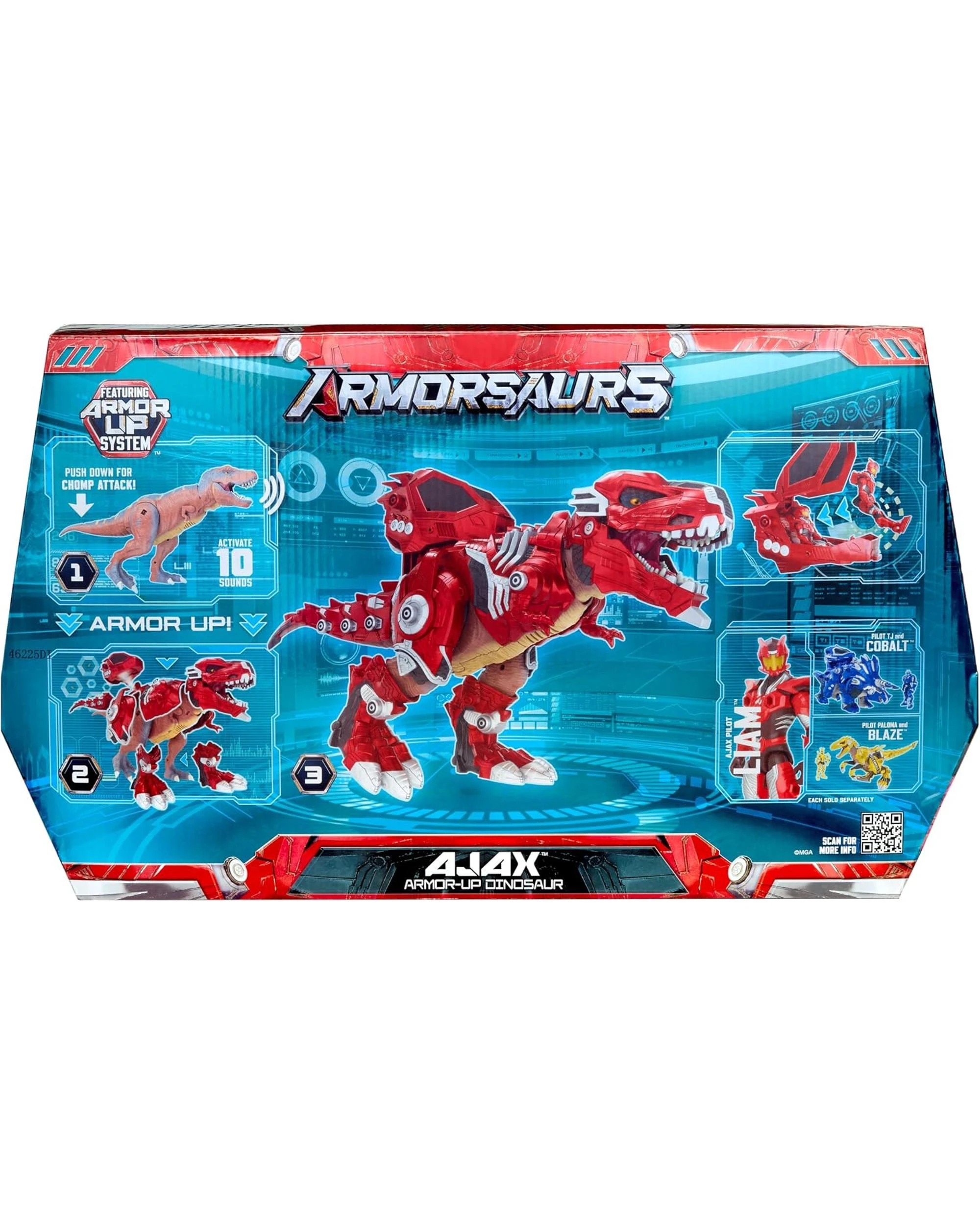 7 Armorsaurs Armor-Up Dinosaur T-Rex Ajax, 7 of 9