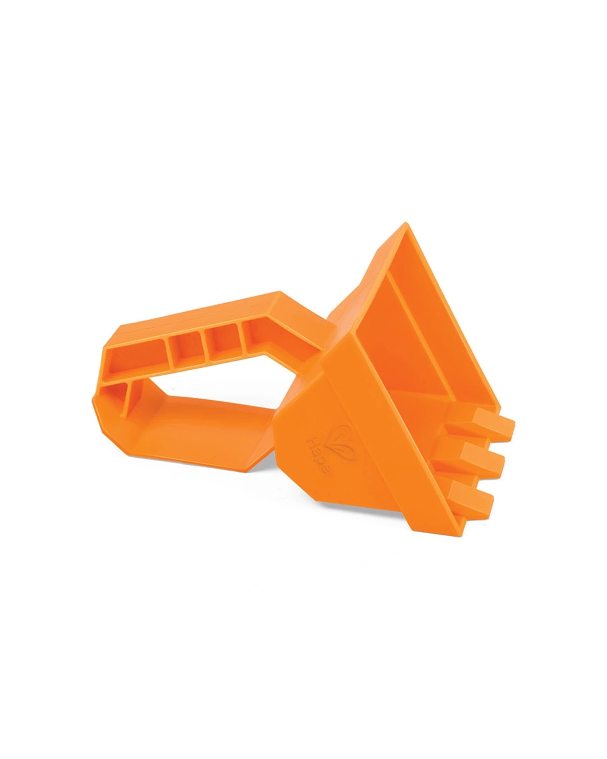 1 Hape Bulldozer Shovel Sandpit Toy Toddlers Kids Activity Durable Plastic Outdoor Play Toy - Orange, 1 of 3