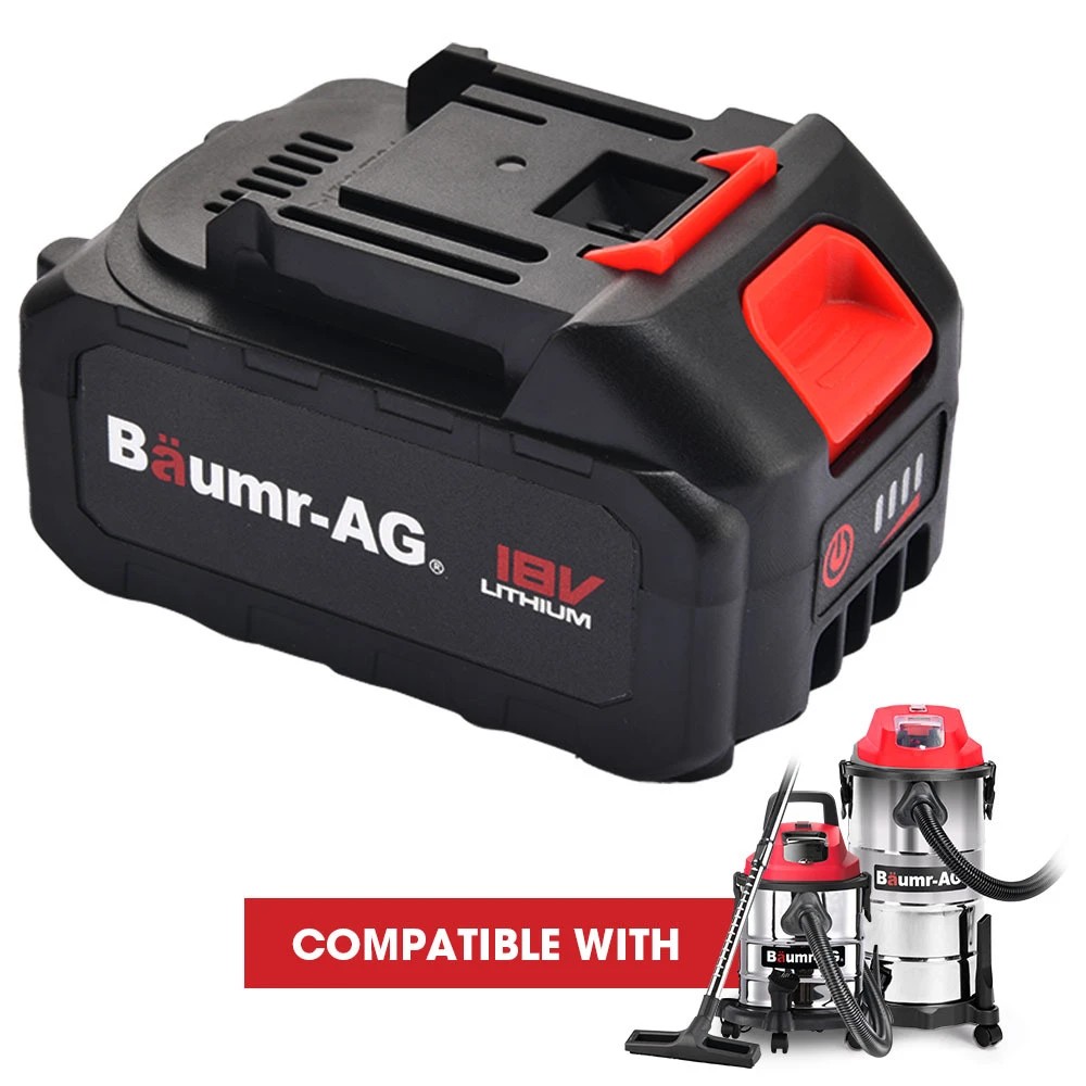 1 Baumr-AG 18V 4Ah Lithium-Ion Battery for Cordless Wet & Dry Vacuums, 1 of 1