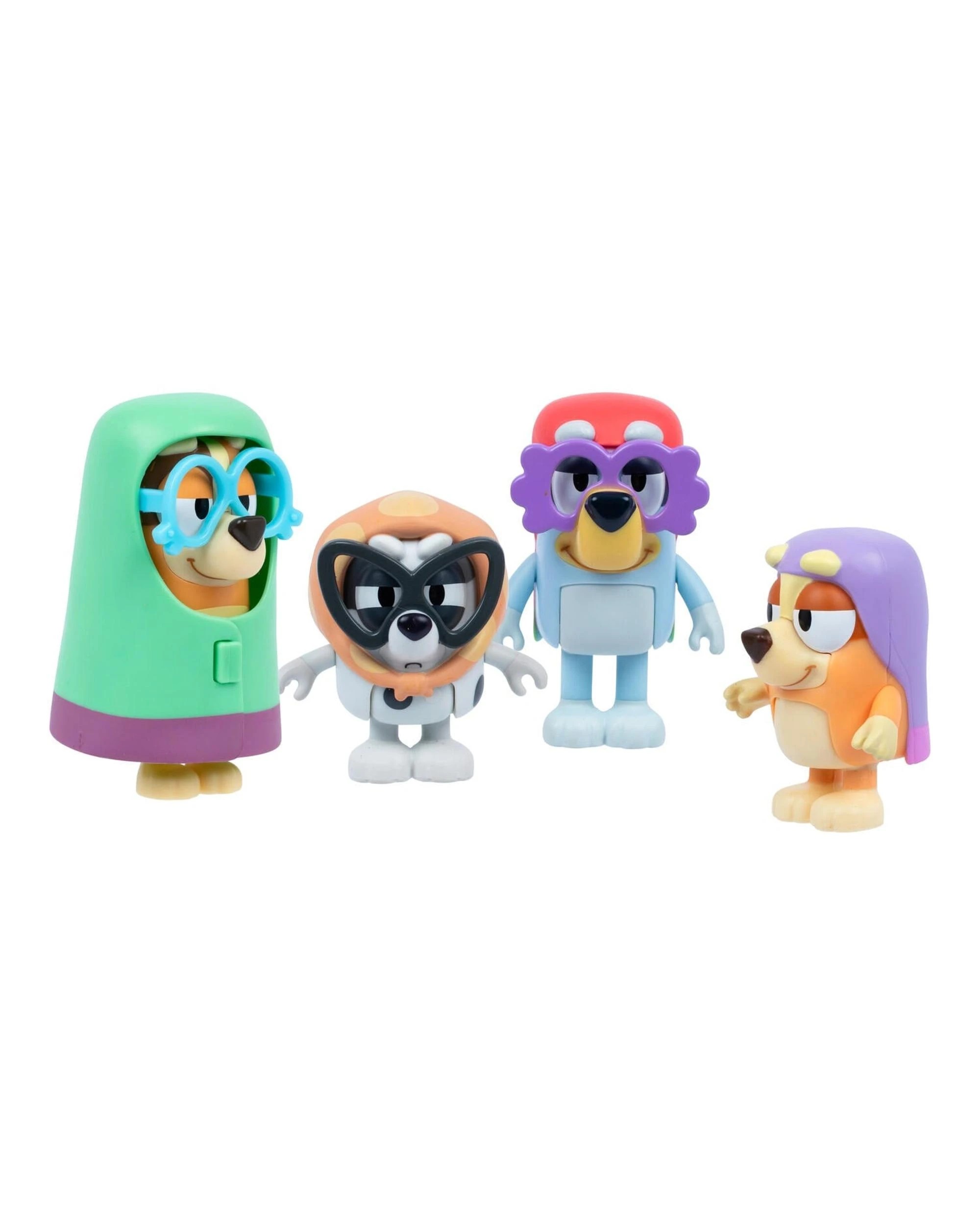 5 Bluey Here Come the Grannies Action Figure 4 Pack, 5 of 7