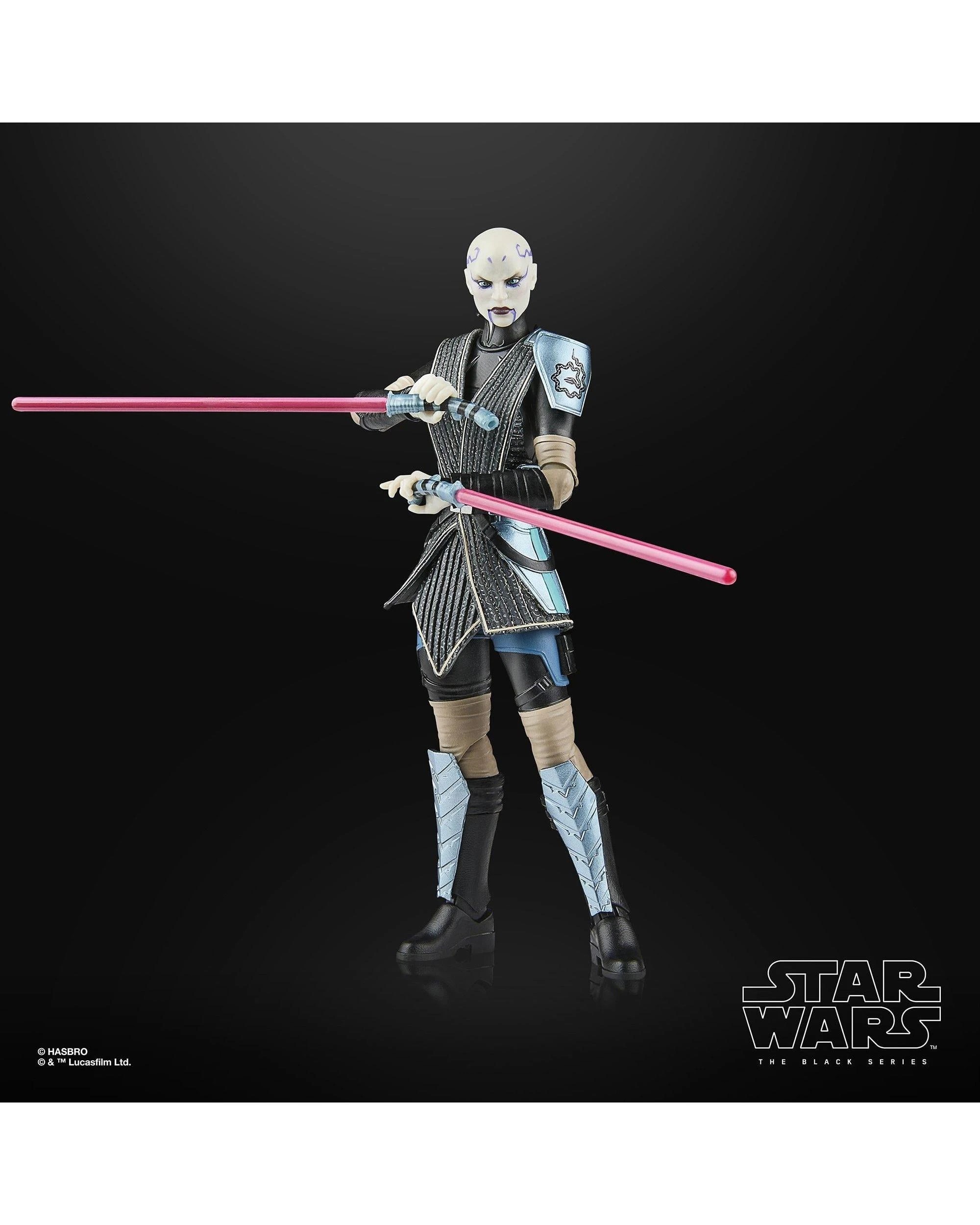 3 Star Wars: The Black Series Asajj Ventress - Bounty Hunter -  Action Figure, 3 of 10