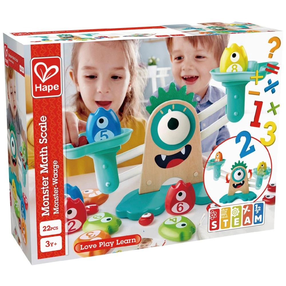 1 Hape Monster Math Scale, 1 of 9