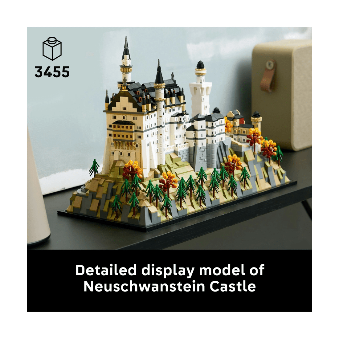 3 LEGO Architecture Neuschwanstein Castle 21063, 3 of 10