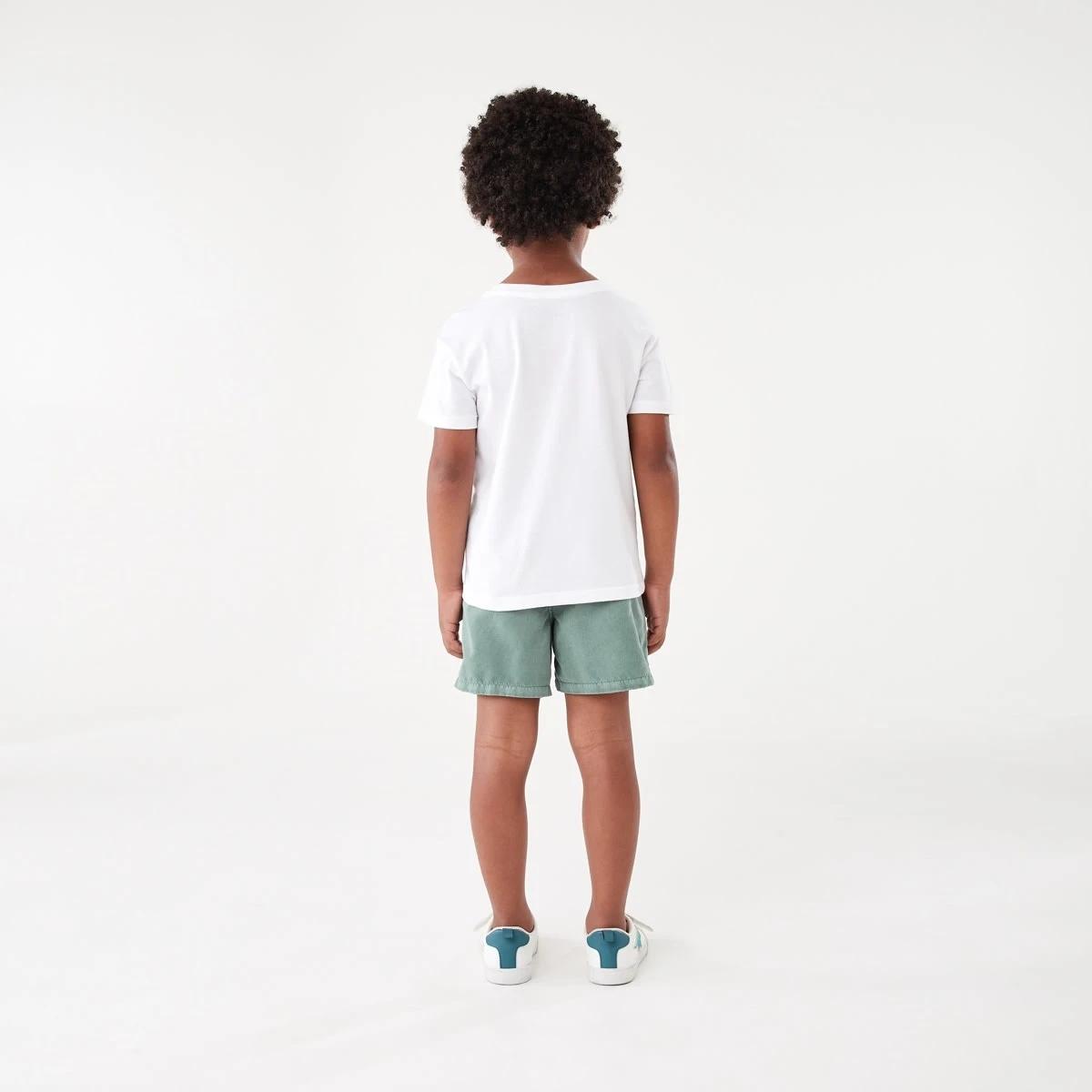 6 Washed Shorts MID GREEN, 6 of 8