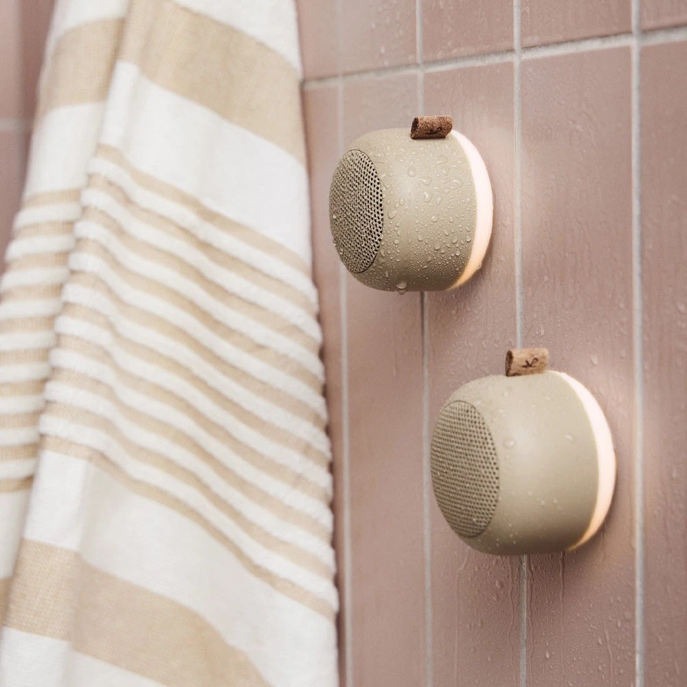 2 Kreafunk Alight Bluetooth Speaker - Beige, 2 of 4