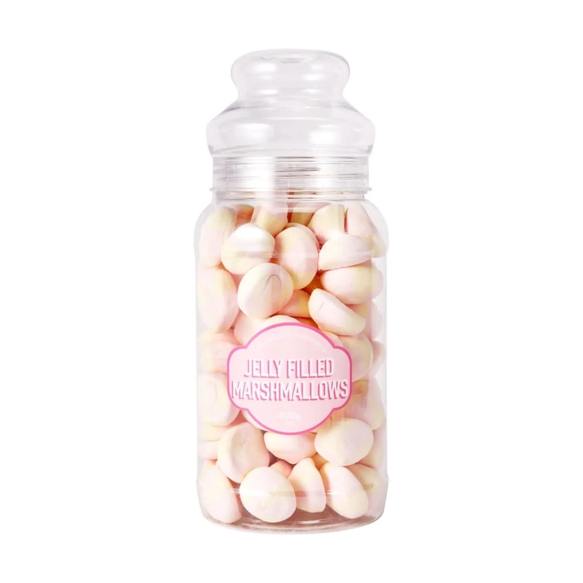 1 Strawberry Flavoured Jelly Filled Marshmallows 400g, 1 of 5