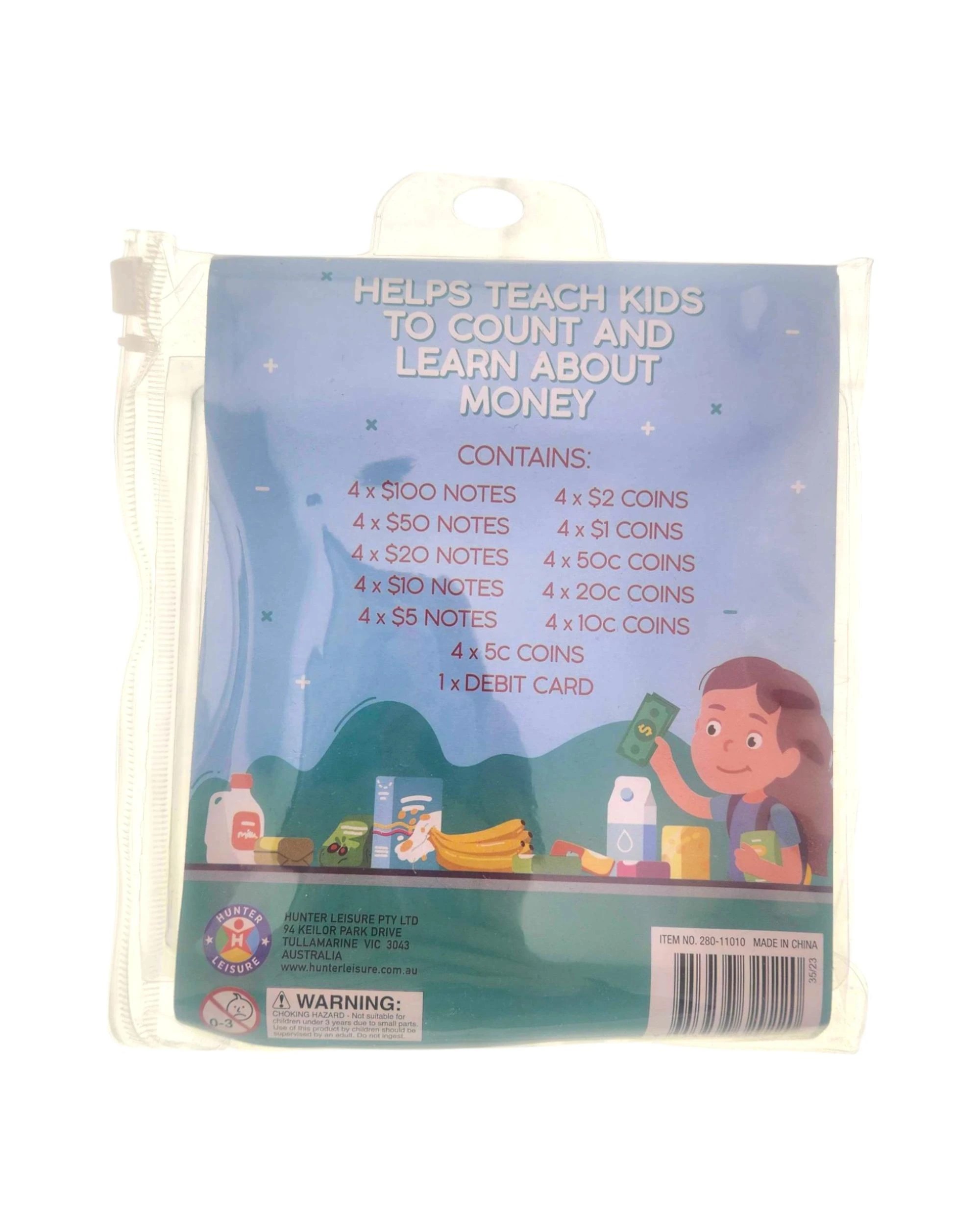 2 Australian Play Money Set with Pretend Credit Card, 2 of 2