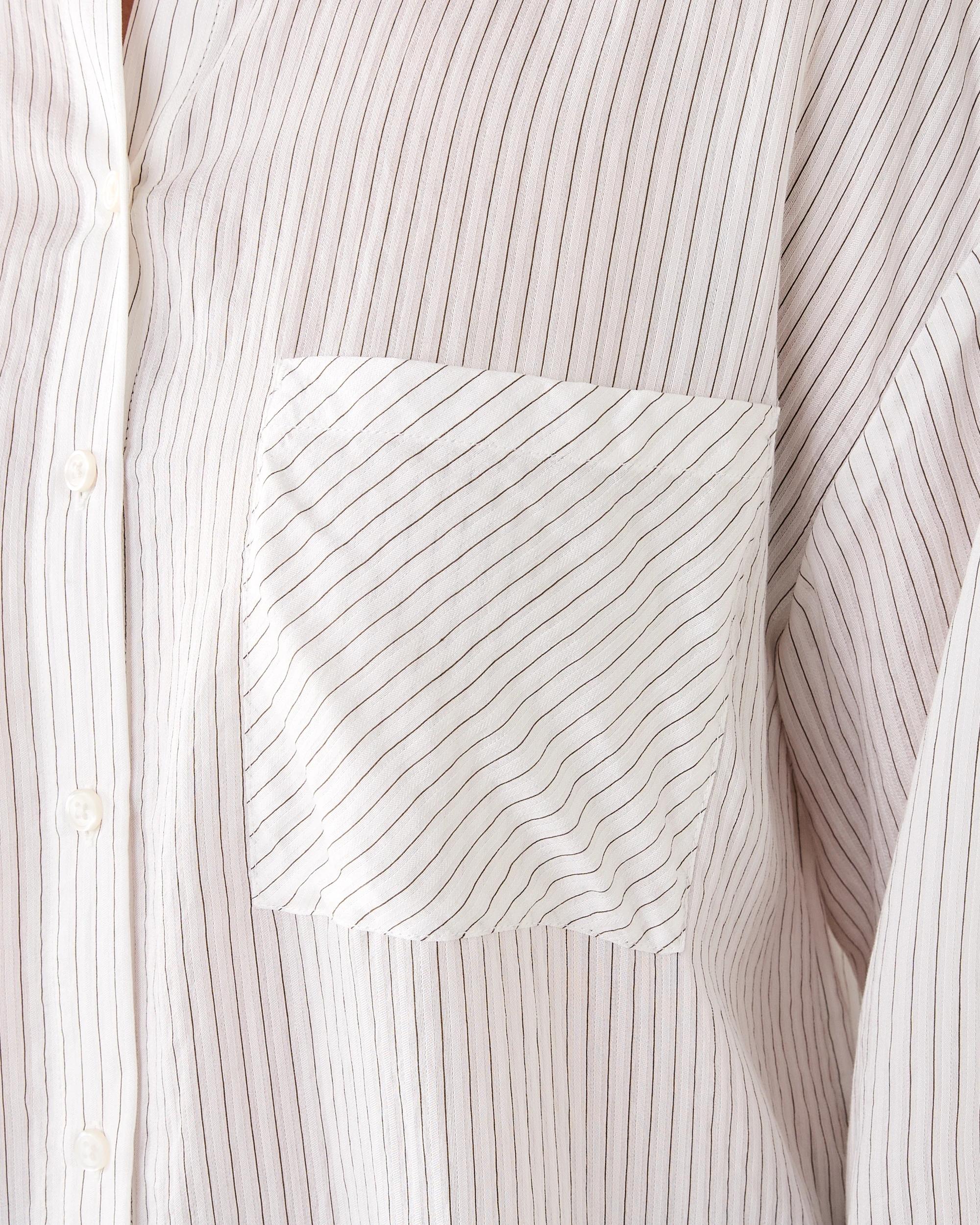 6 Long Sleeve Stripe Shirt Strp Cloud, 6 of 9