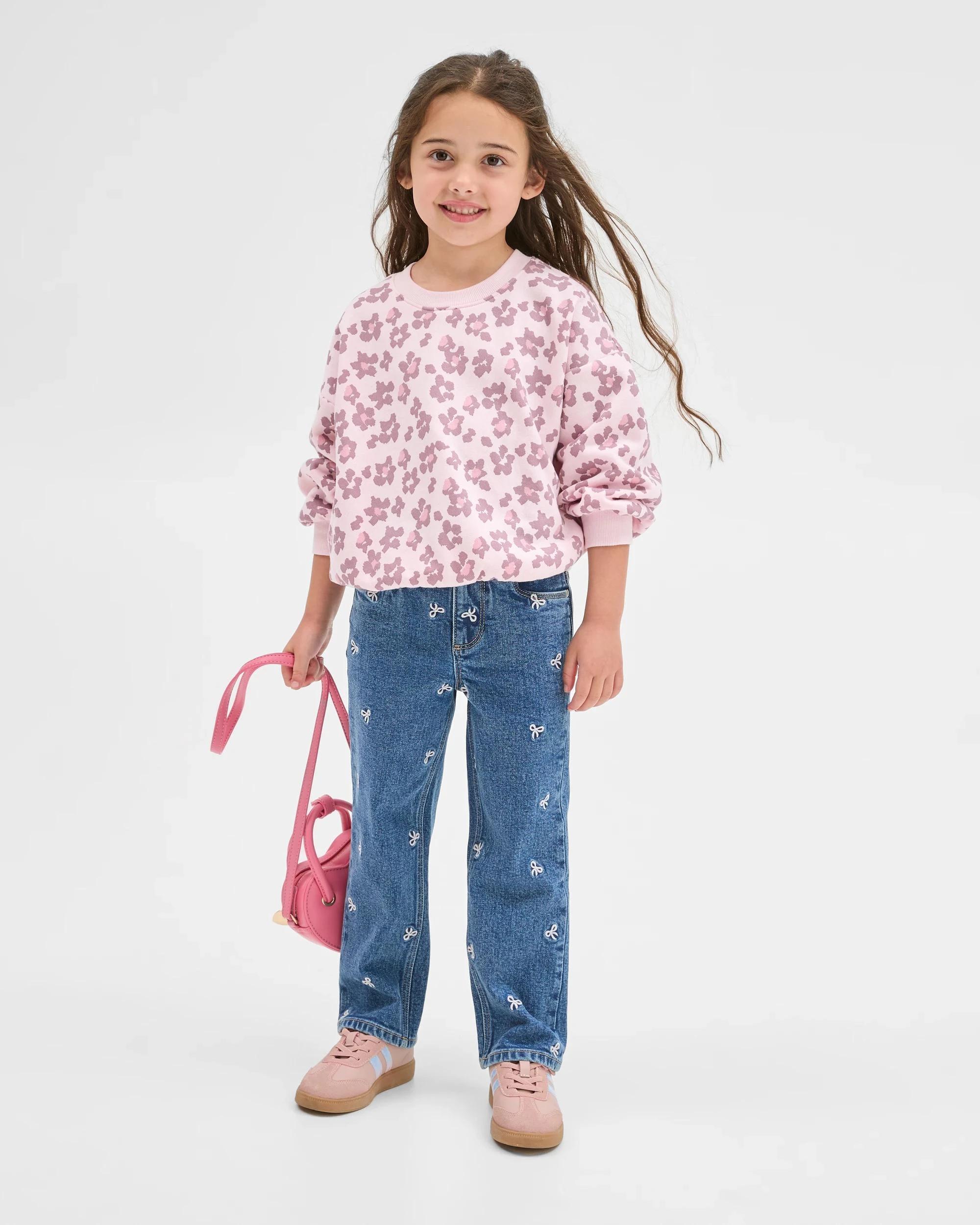 1 Target Denim Straight Leg Denim Jeans DARK BLUE, 1 of 7