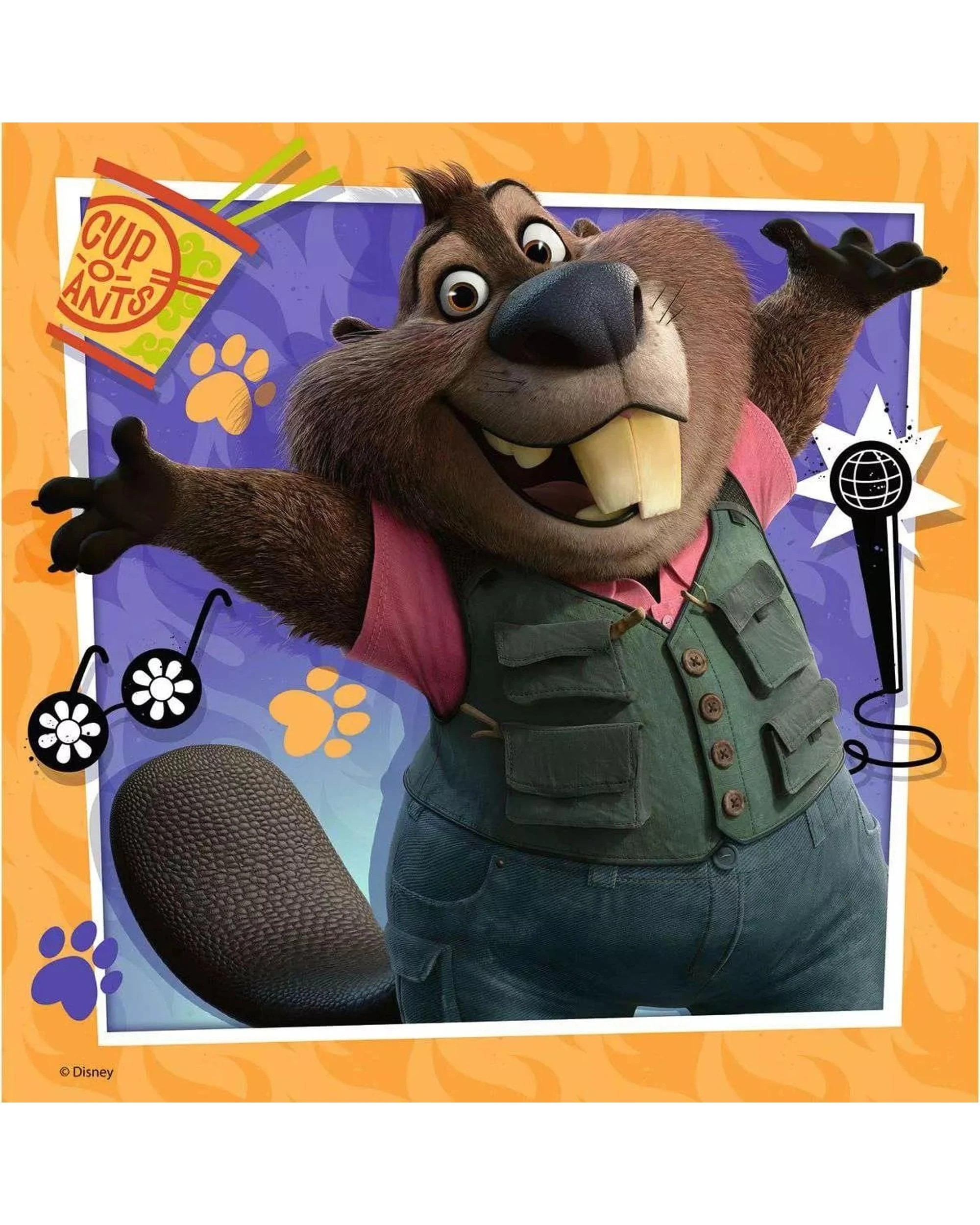 4 Ravensburger Disney Zootopia 2 A New Mission 3 x 49 Piece Jigsaw Puzzle 3 Pack, 4 of 6