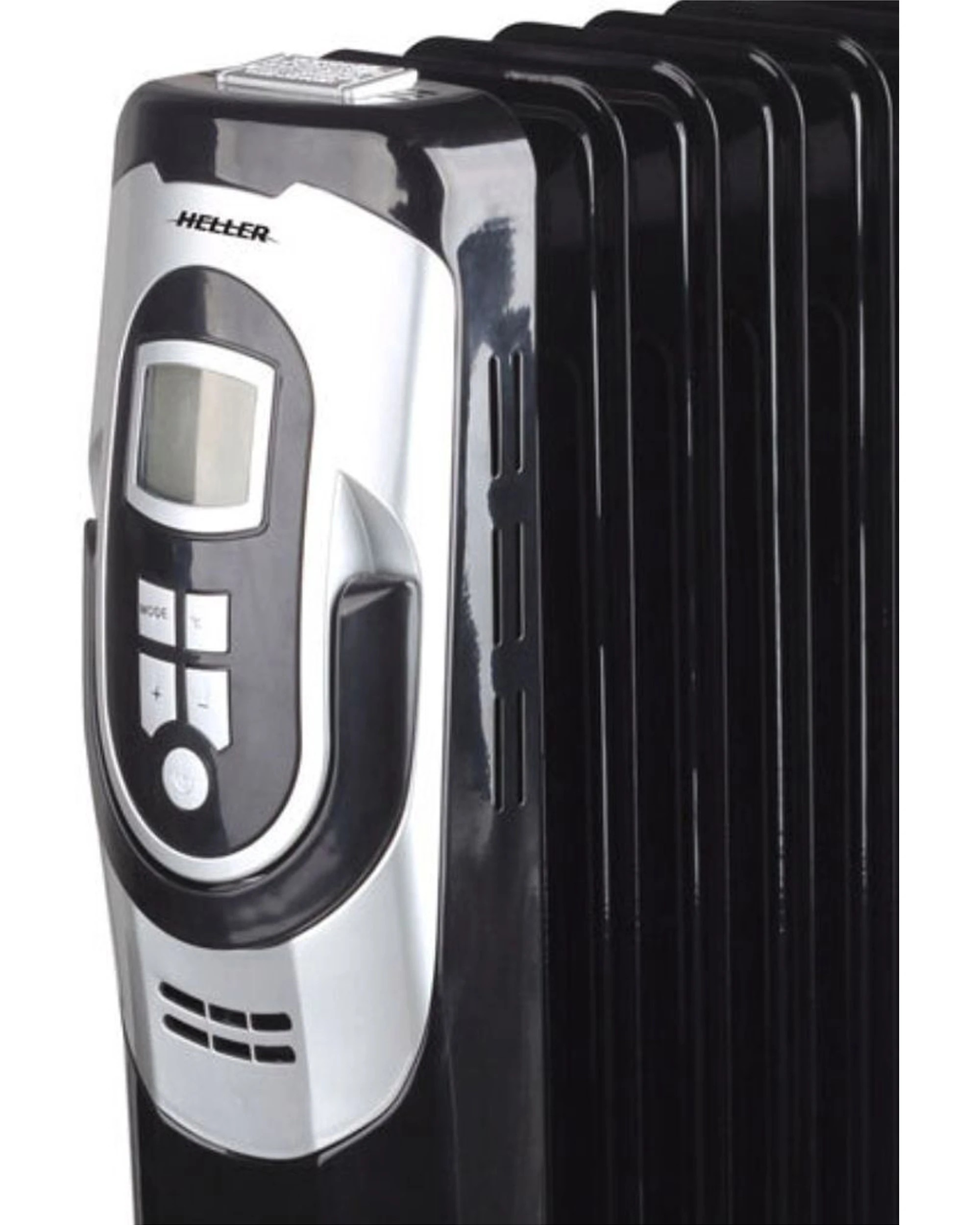 3 HELLER 11 Fin Column Heater Space Heater WiFi Heater 2400W Heater LCD Display - Black, 3 of 3