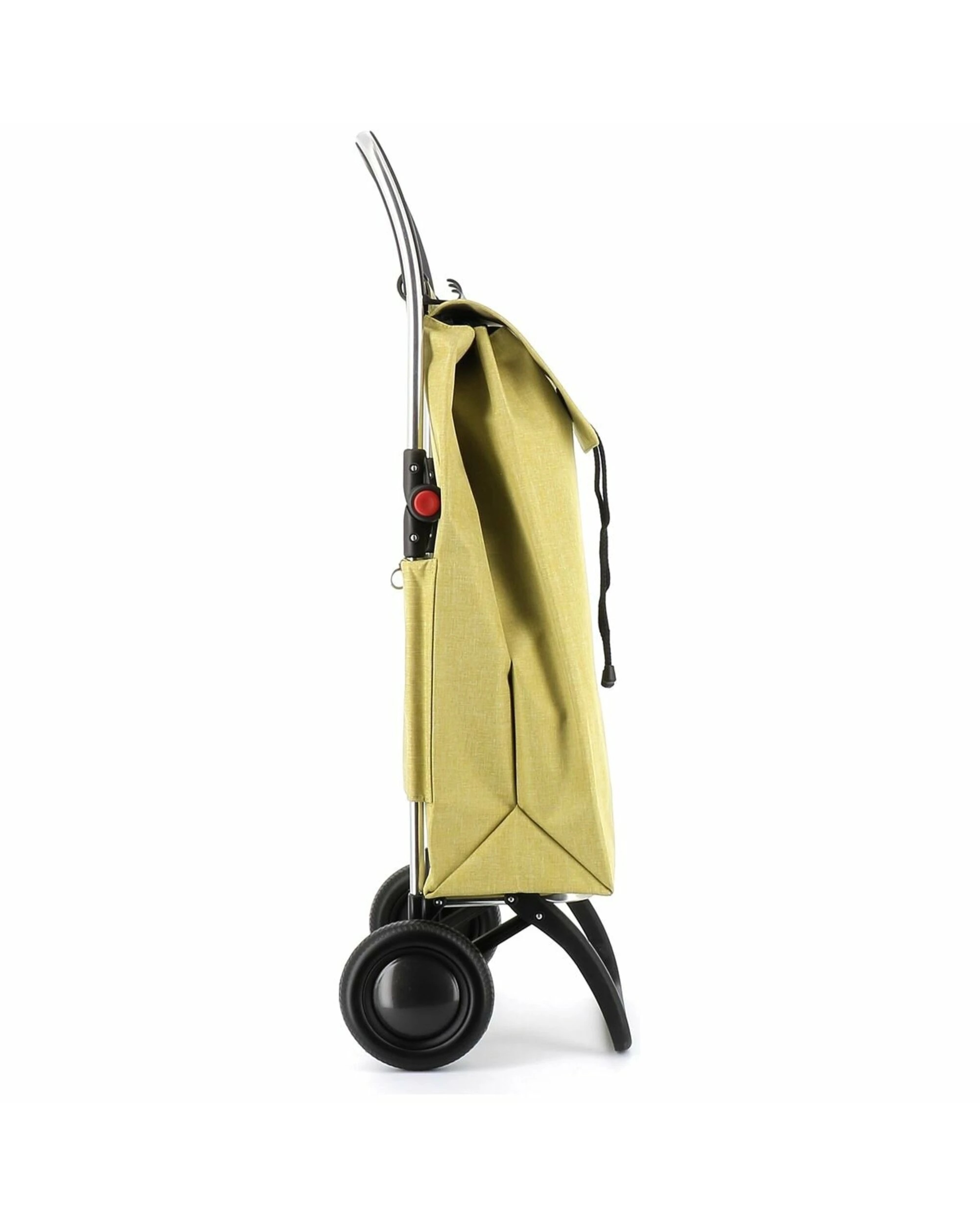 2 Rolser IMax Tweed 2 Wheel Foldable Trolley Lime, 2 of 4