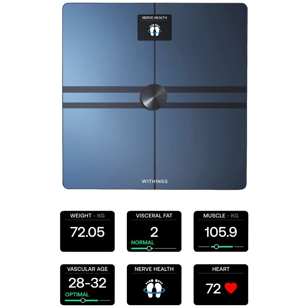 4 Withings Body Comp Scale Black, 4 of 5
