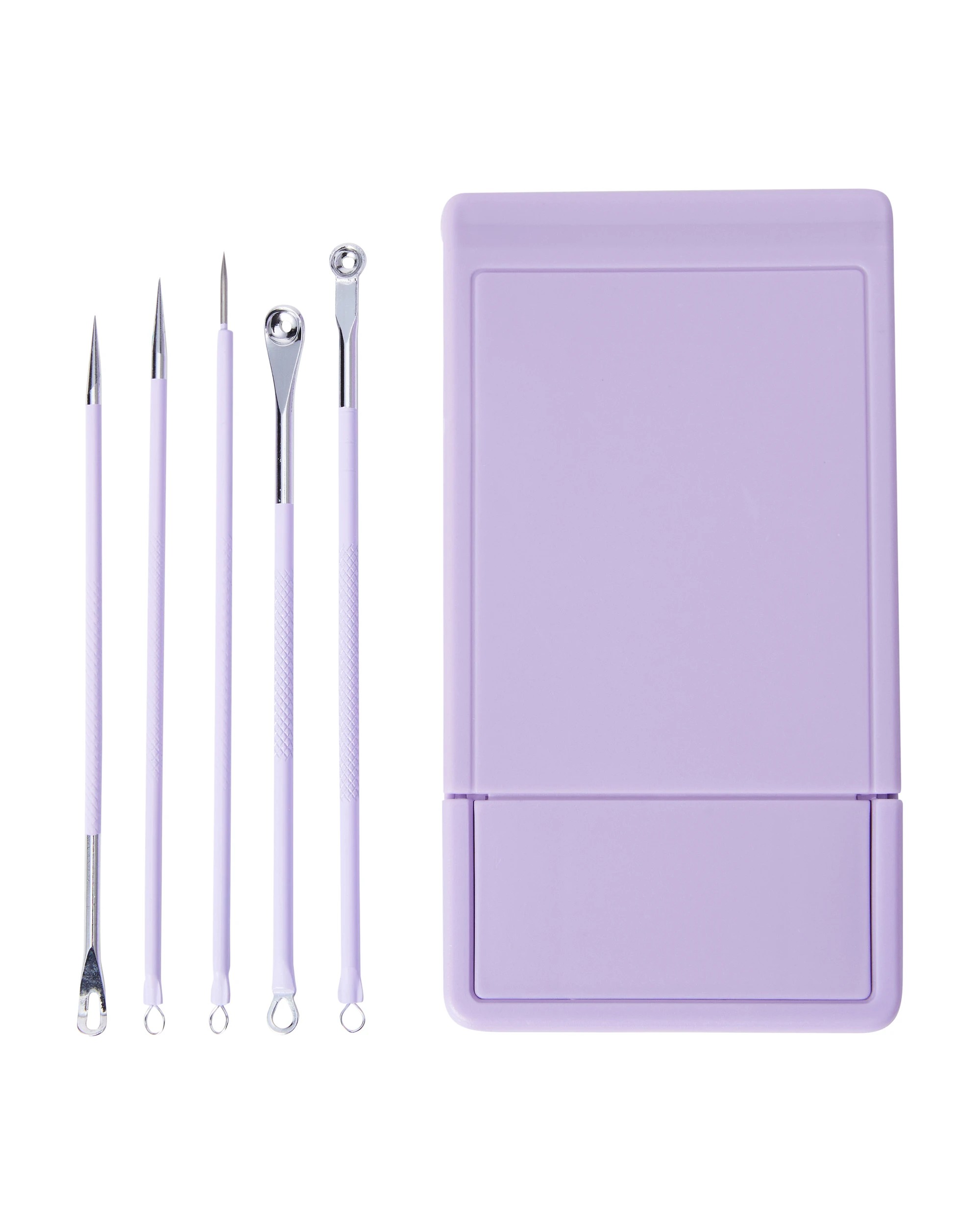 5 OXX Cosmetics 6 Pack Blackhead Remover Kit with Mirror Case, 5 of 7