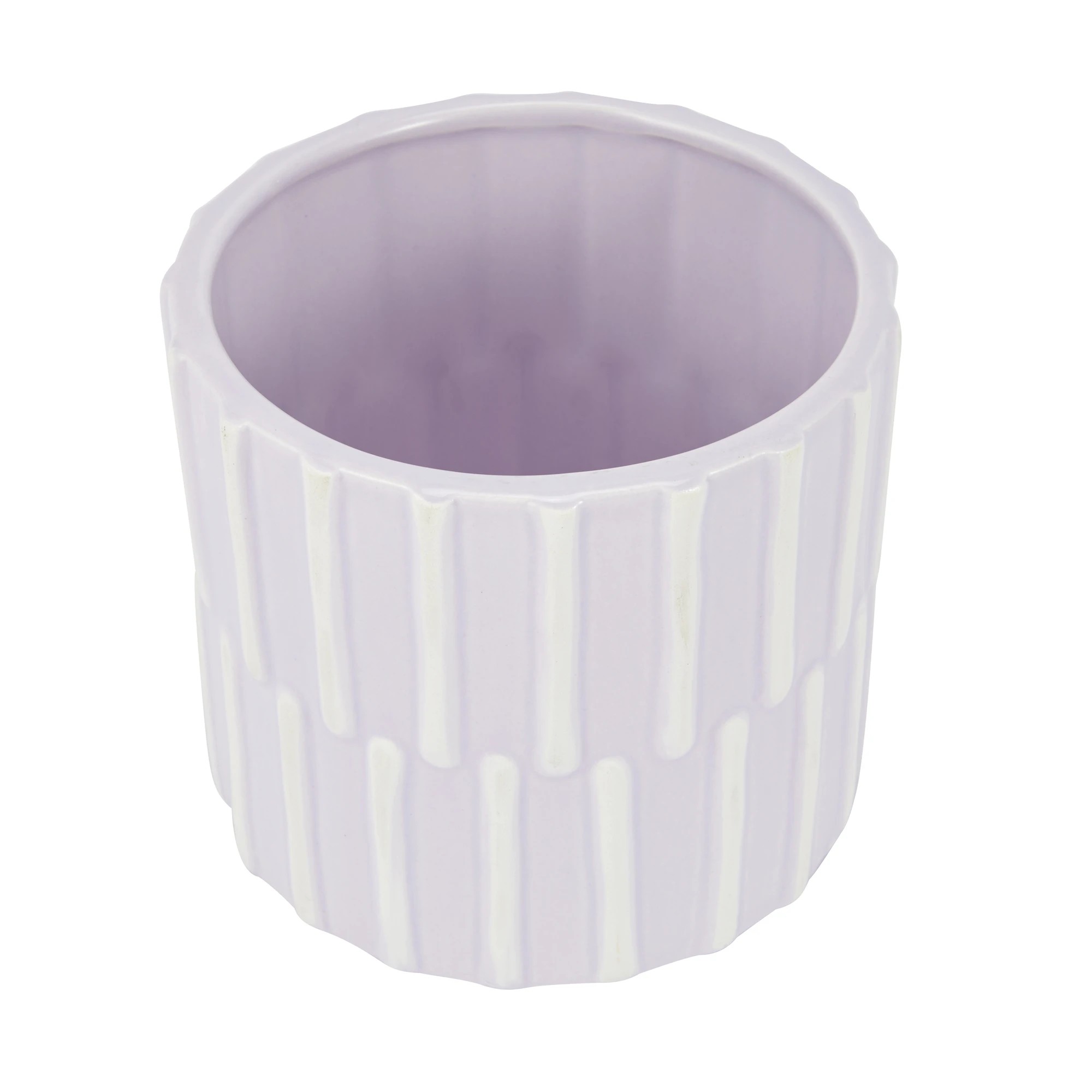 2 Lilac Ceramic Pot, 2 of 4