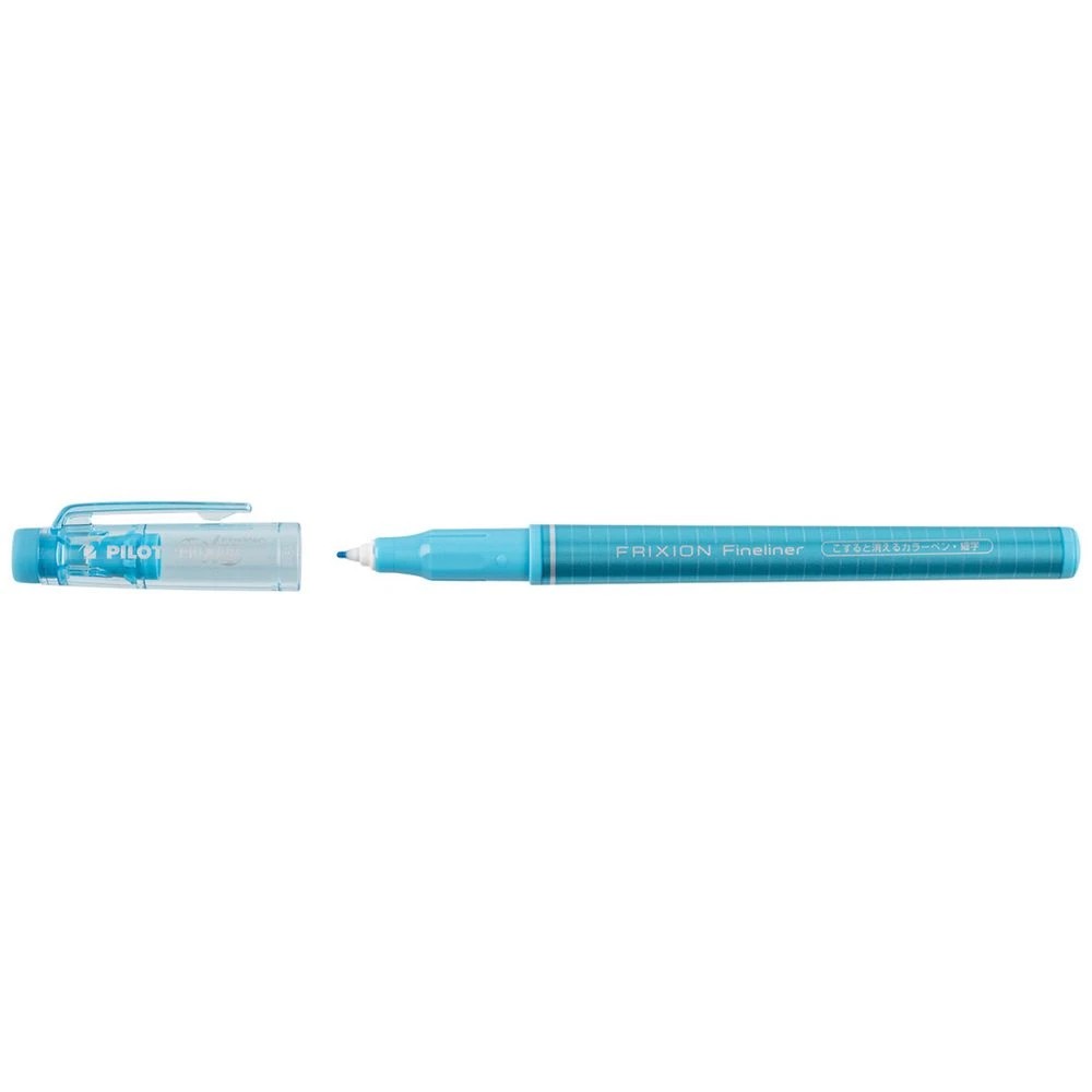 3 PILOT FriXion Fineliner Pen 0.45mm Light Blue, 3 of 6
