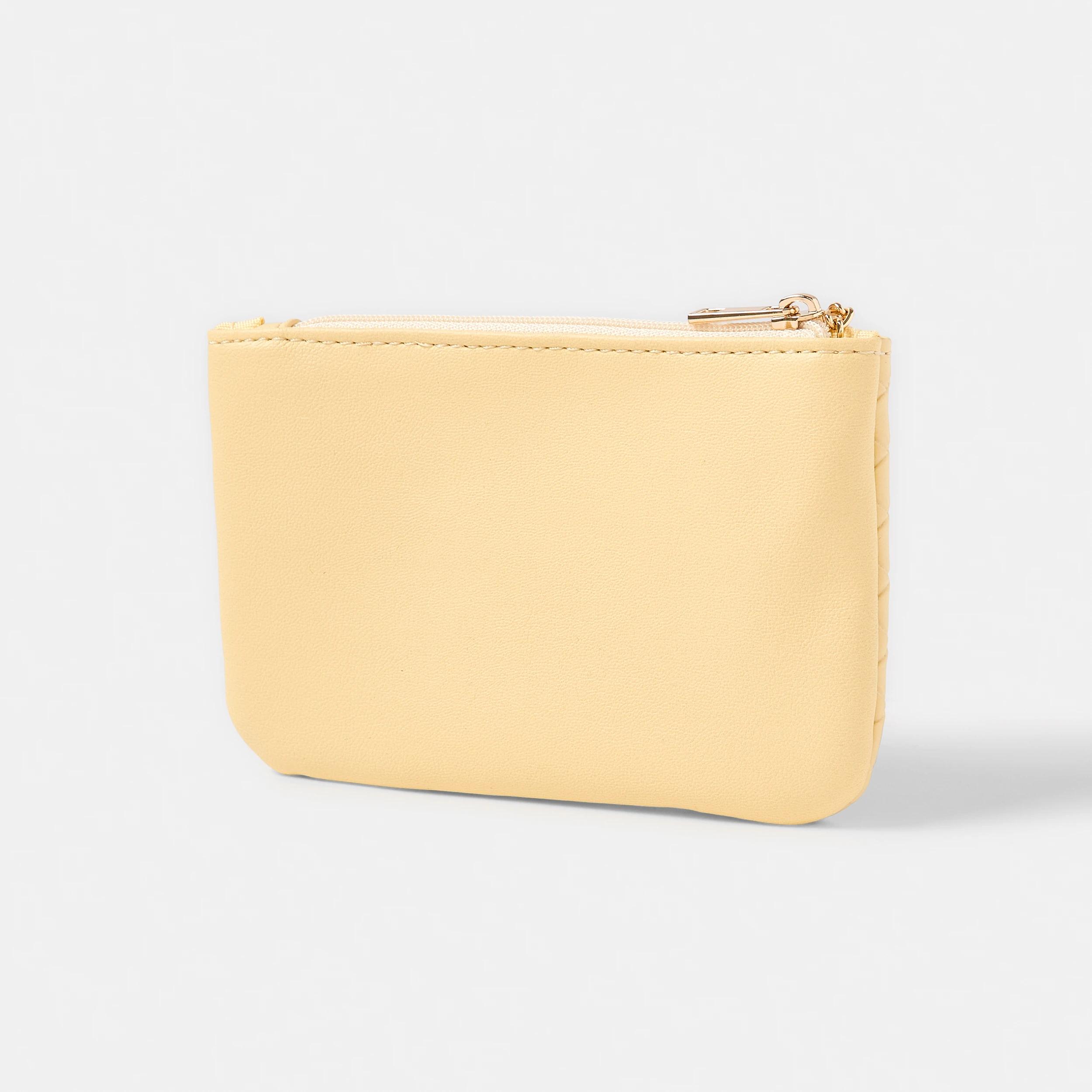 2 Weave Coin Purse Lem Cream, 2 of 3