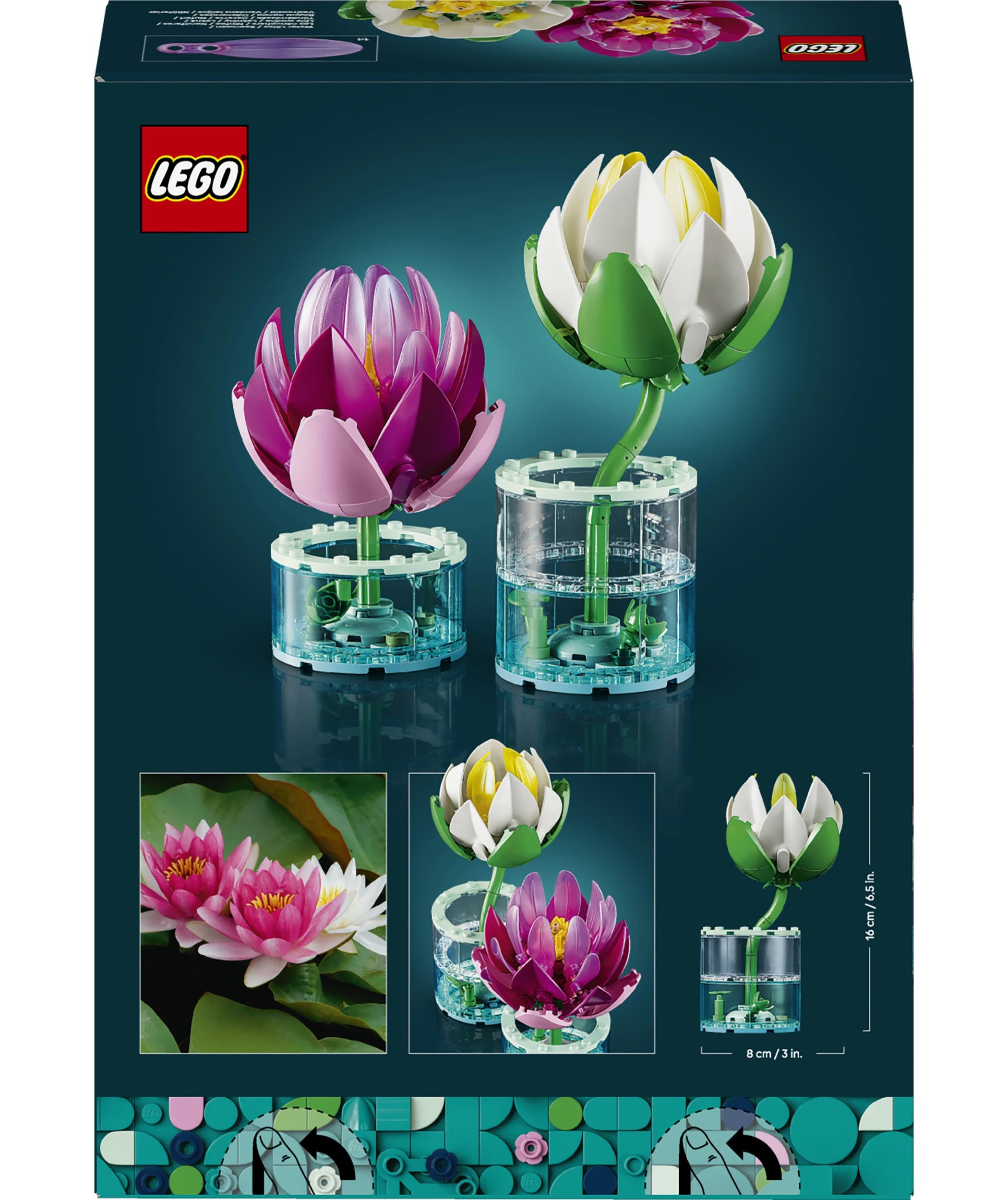 10 LEGO Botanicals Water Lilies 11511, 10 of 10