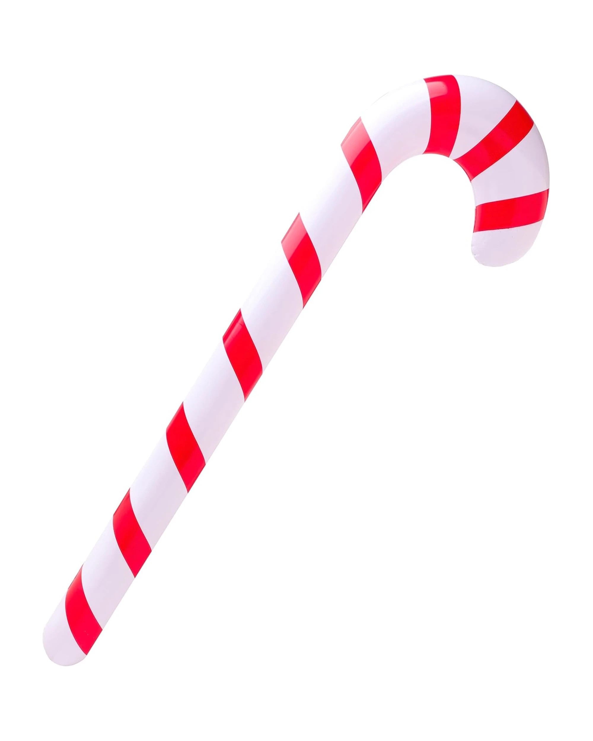 1 Party Maker Inflatable Red Candy Cane - Red, 1 of 4