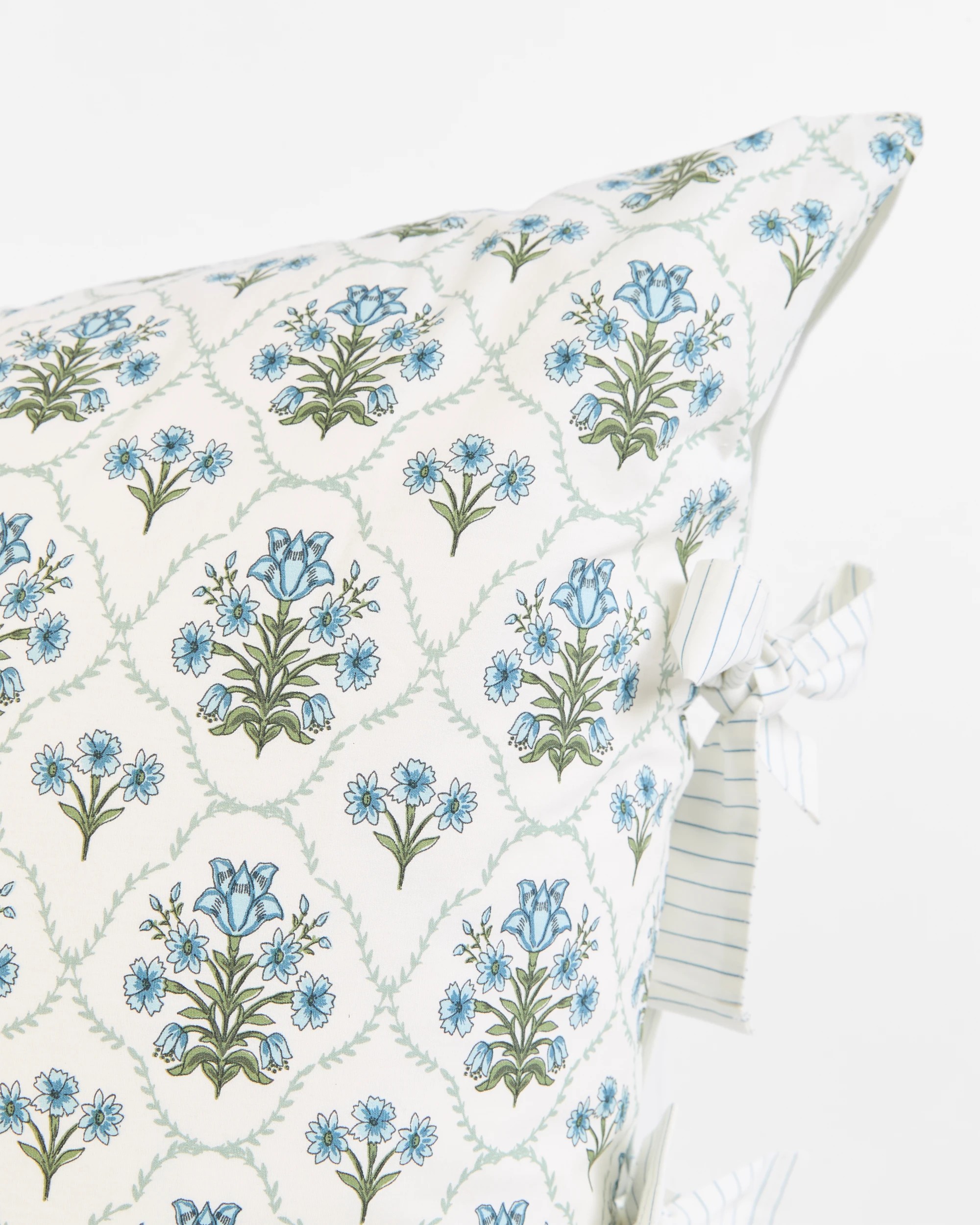 3 Target Adeline Australian Cotton Floral European Pillowcase - One Size - White, 3 of 4