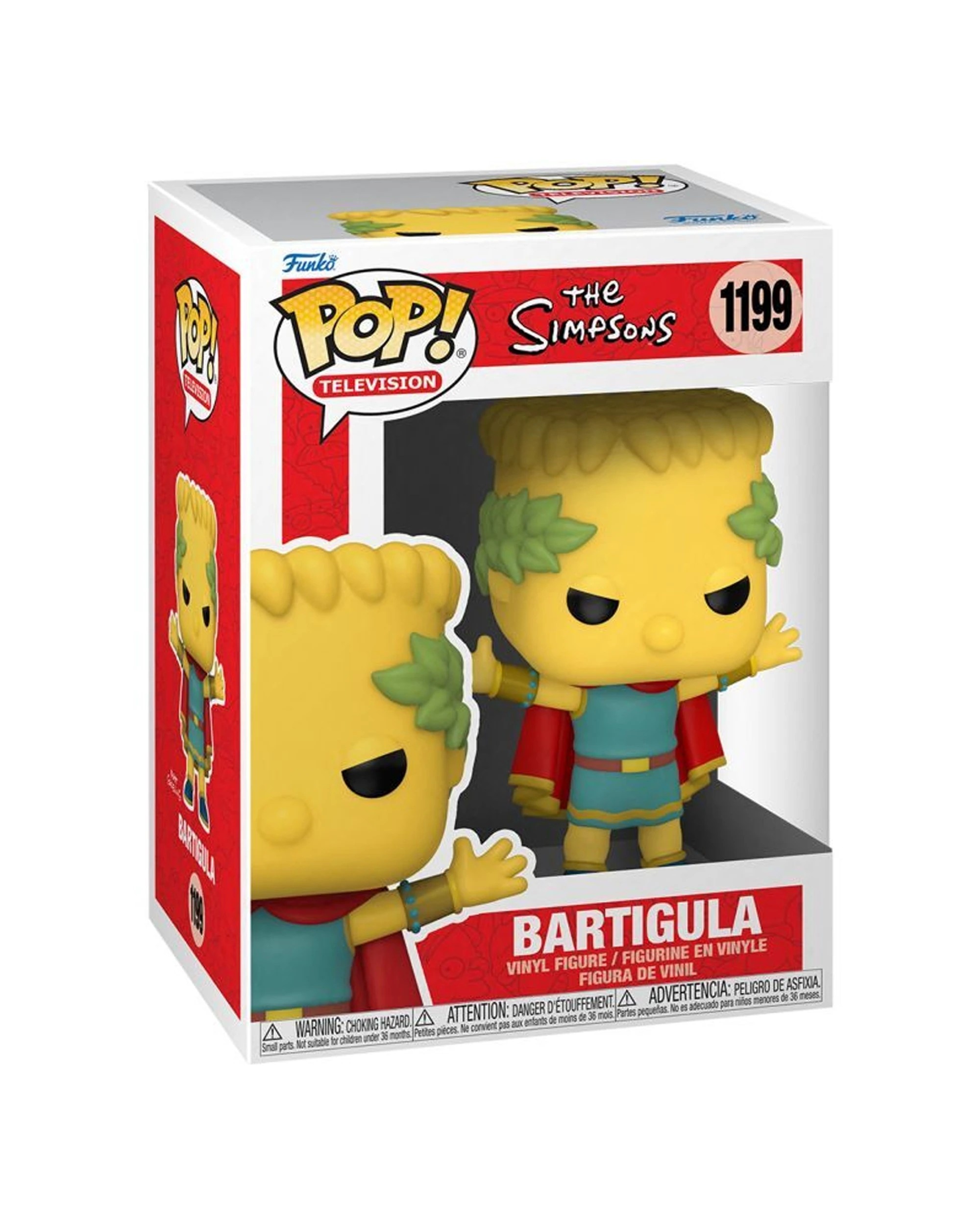 3 Pop Vinyl Figurine Simpsons - Bartigula Bart Licensed Collectible 10cm - Multi, 3 of 3
