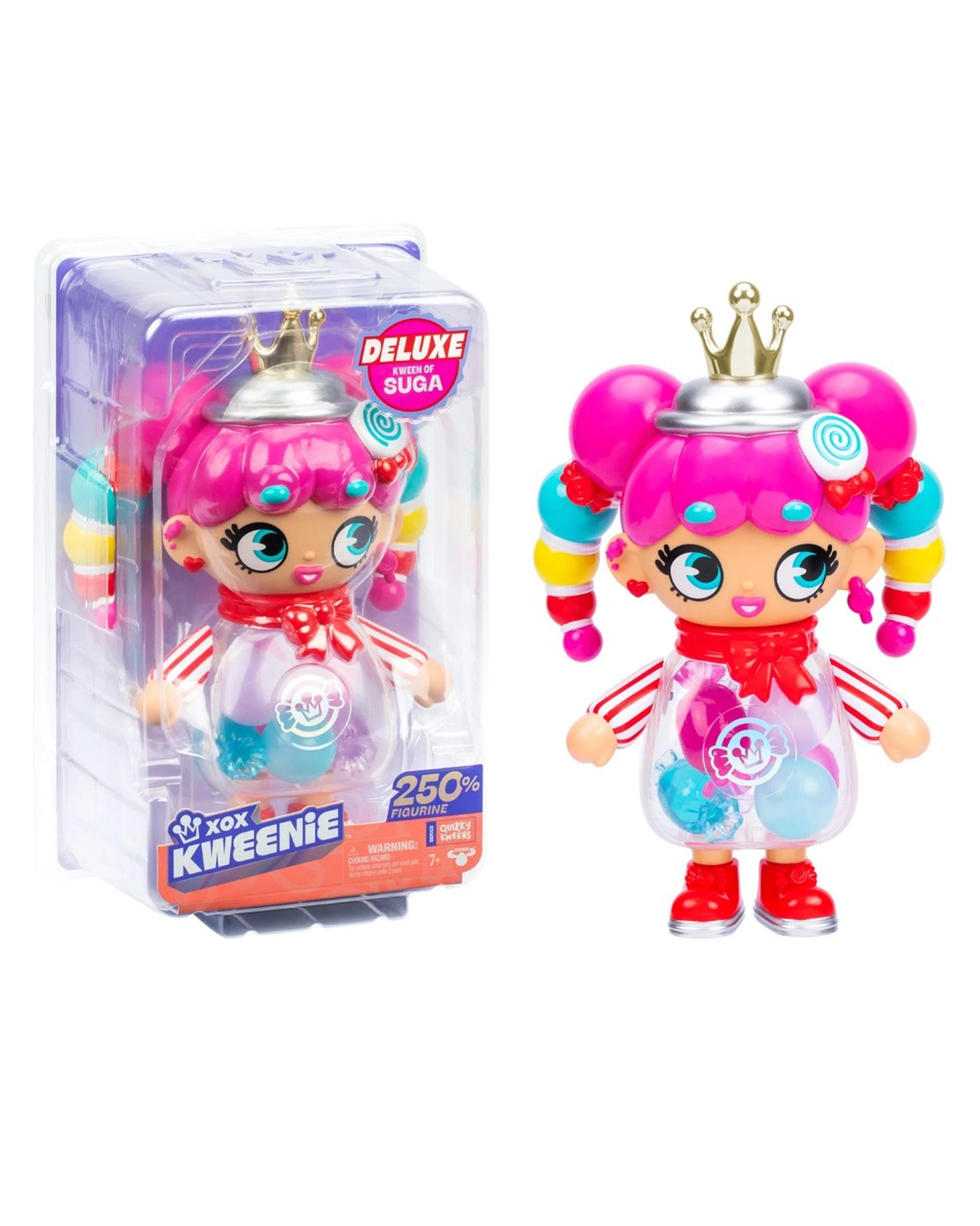 1 XOX Kweenie Quirky Kweens Series Deluxe Kween of Suga Figurine, 1 of 9