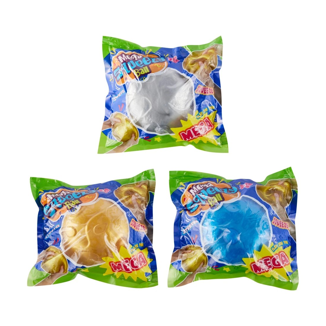 9 Mega Squeezy Ball - Assorted, 9 of 10