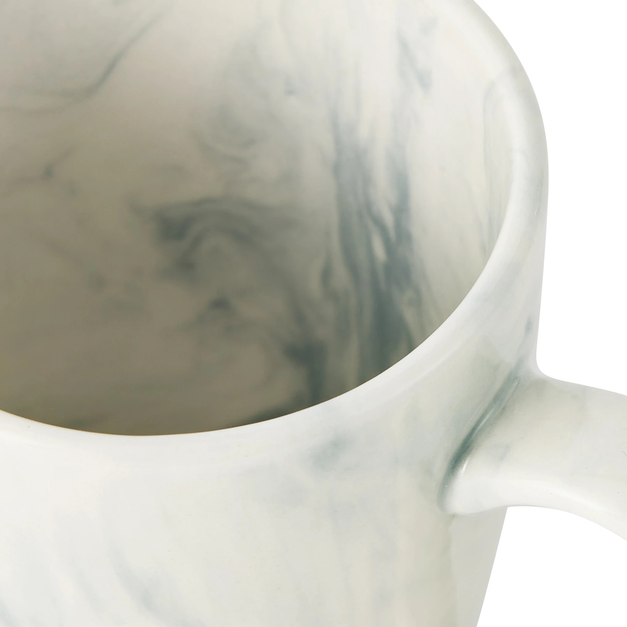 3 Grey Marble Look Mug, 3 of 6