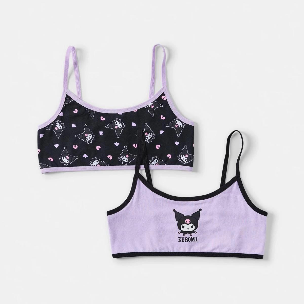 1 2 Pack Kuromi License Crop Top KUROMI, 1 of 3
