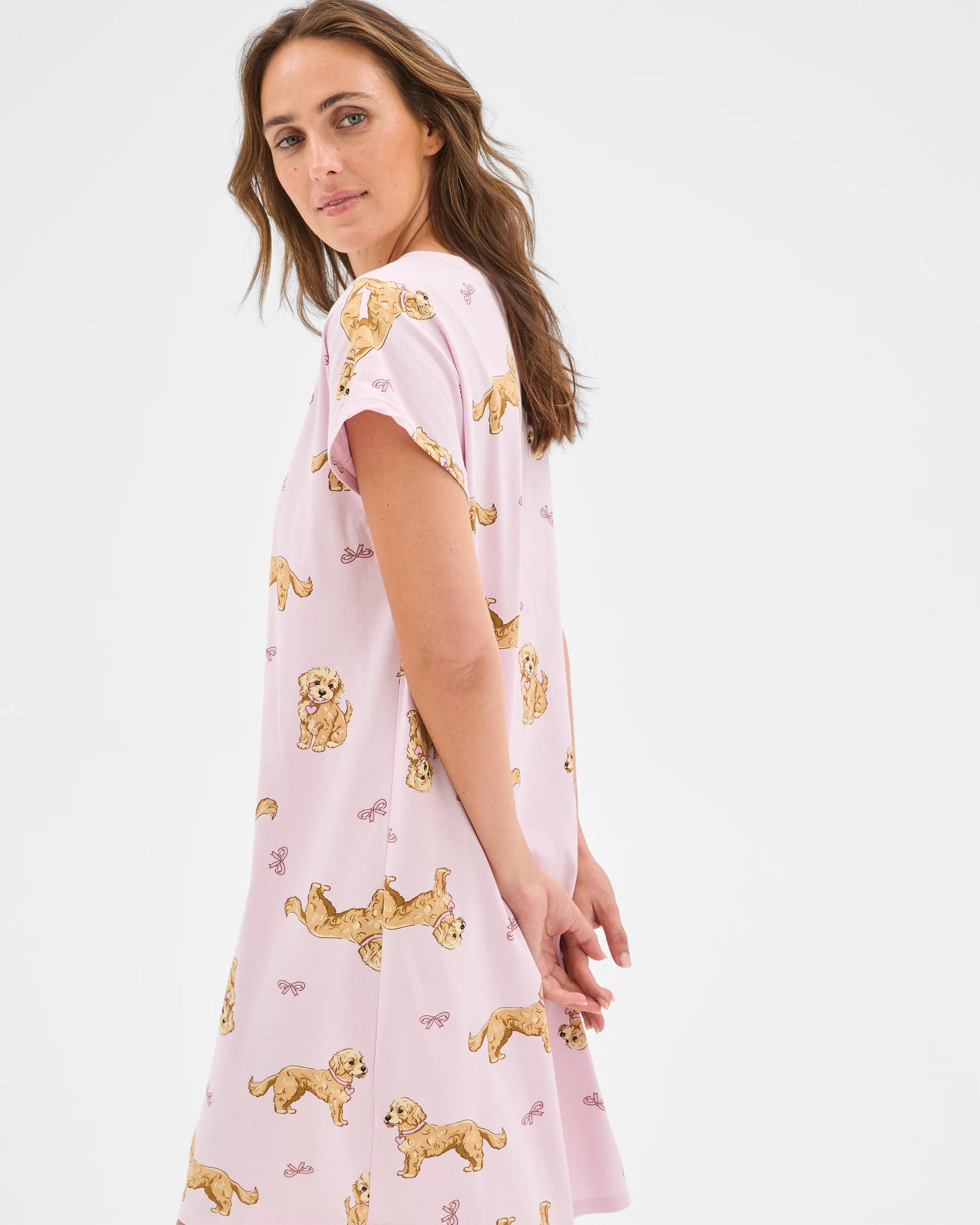 4 Target Woman Australian Cotton Blend T-Shirt Nightie COCKAPOO, 4 of 6
