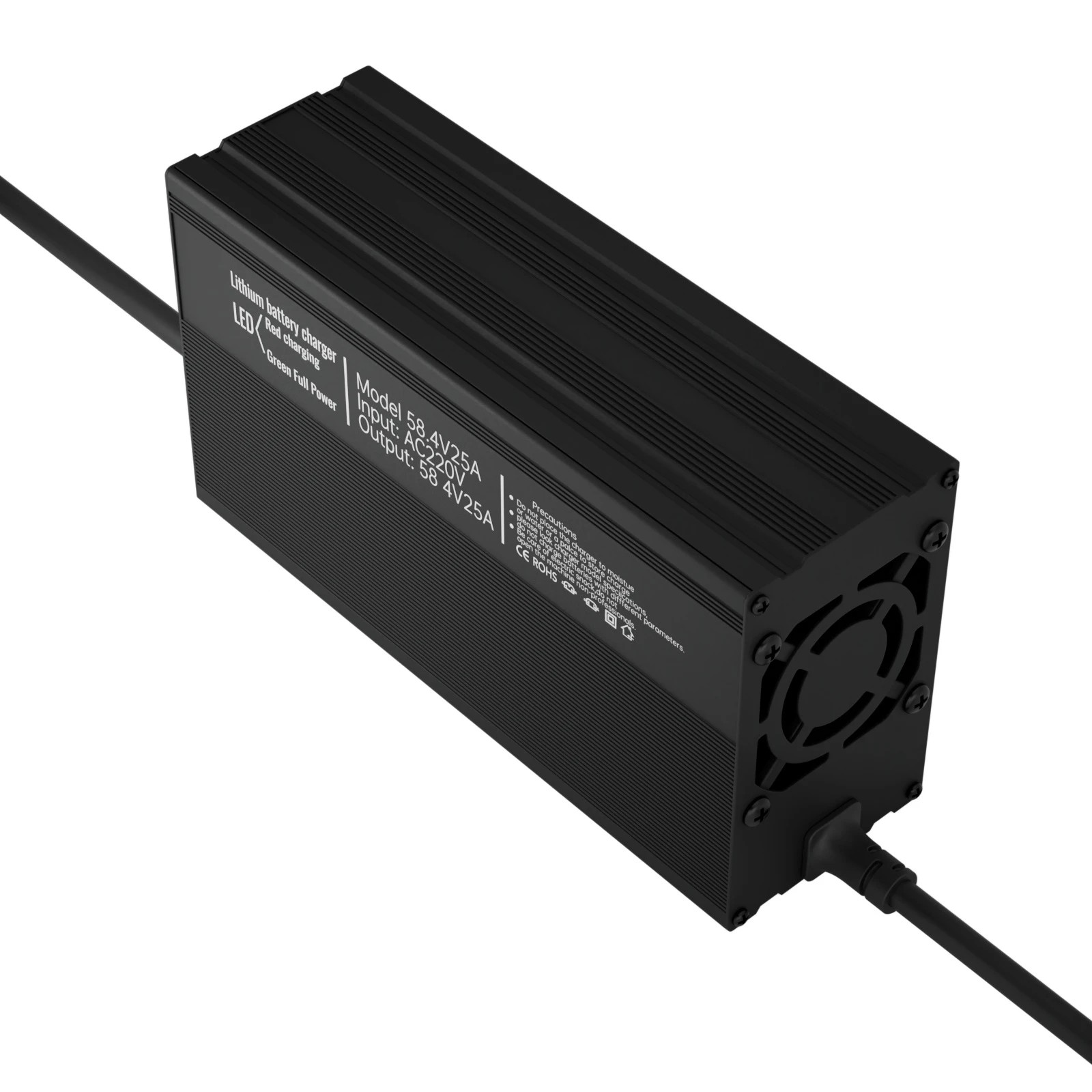 10 48V 25A Golf Cart Lithium Battery Charger 1500W Fast Charge Club Car EZGO Yamaha, 10 of 10