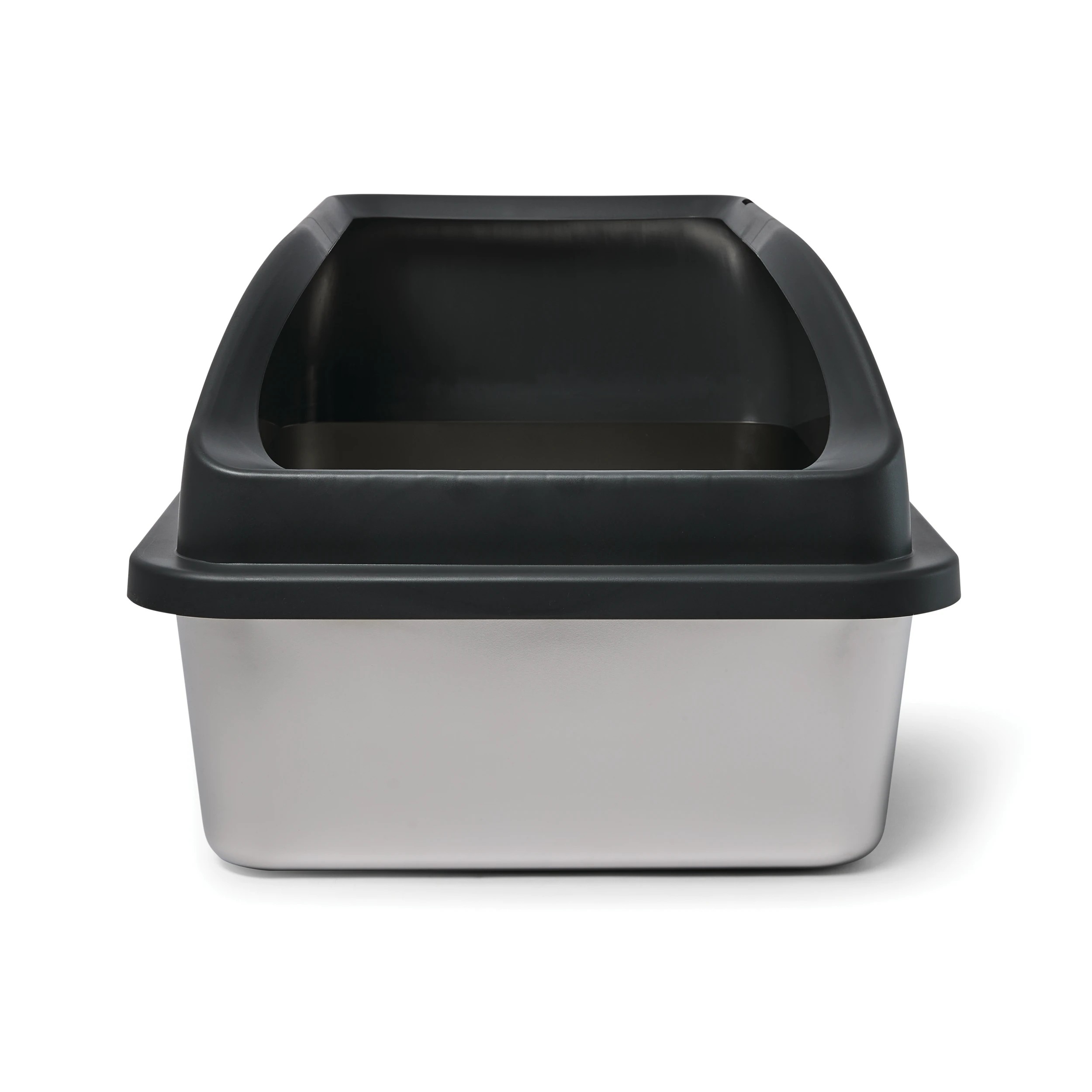 5 Stainless Steel High Side Cat Litter Box, 5 of 9