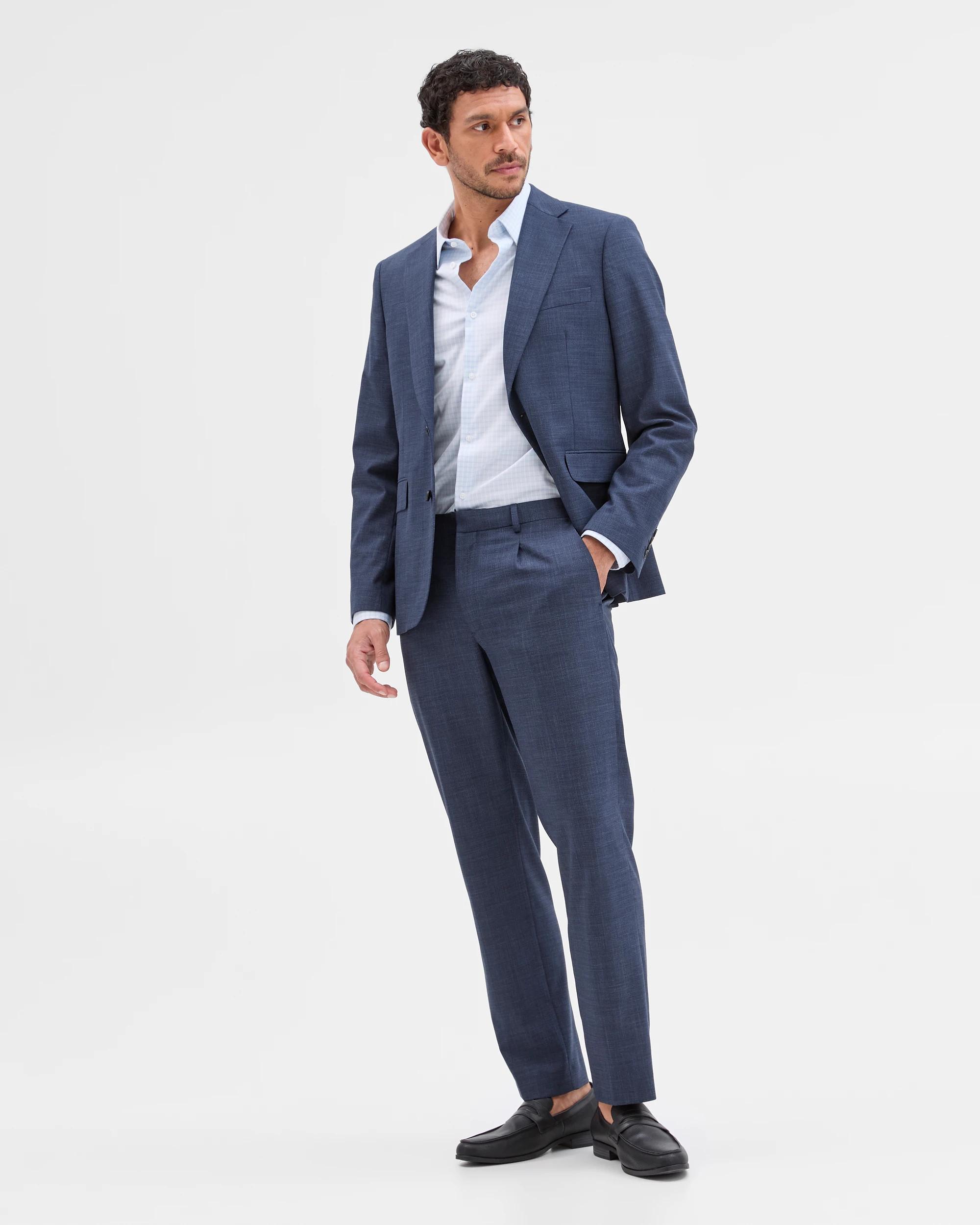 2 Preview Fashion Suit Jacket NAVY, 2 of 7