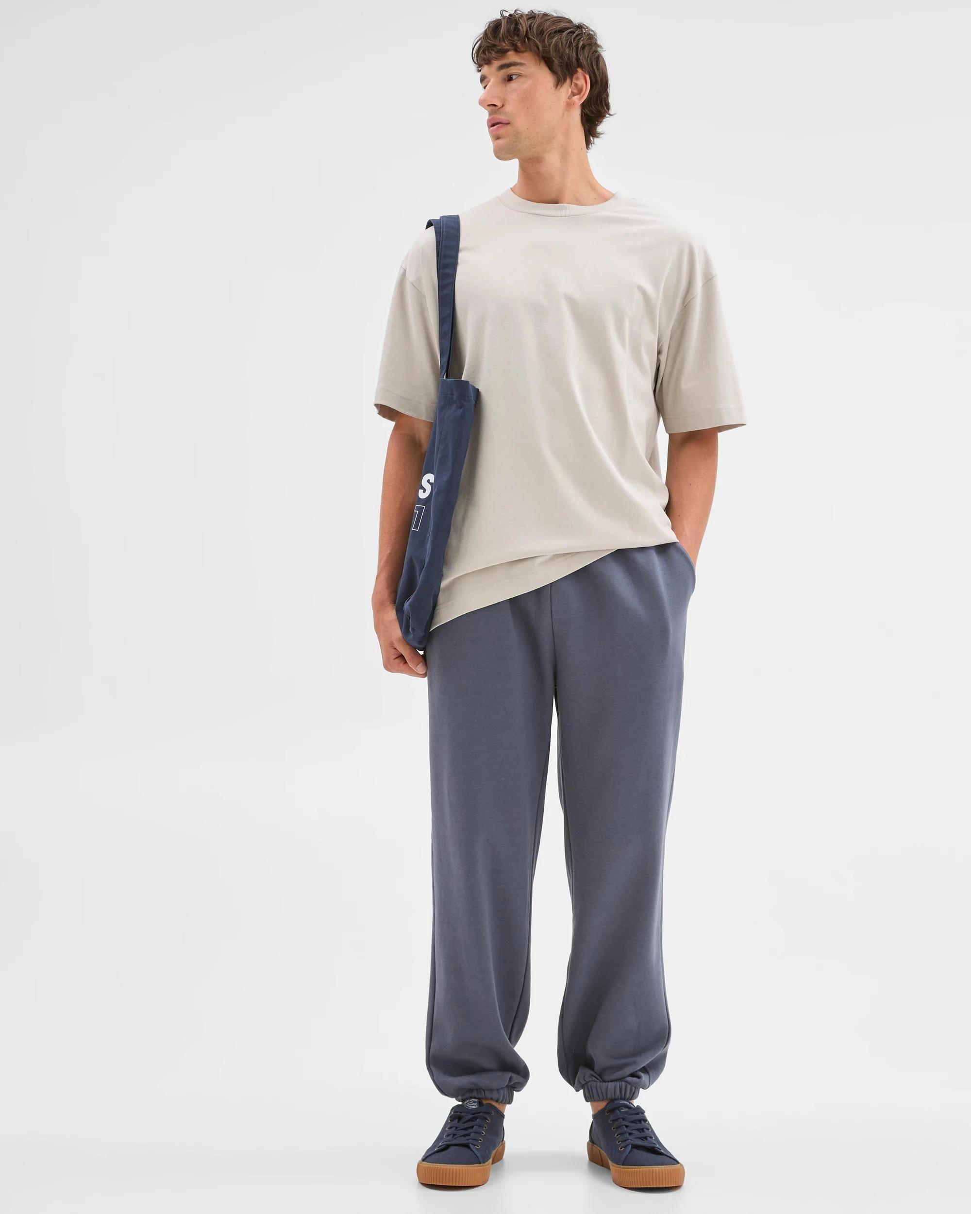 2 Commons Australian Cotton Blend Heavyweight Cuffed Trackpants OMBRE BLUE, 2 of 6
