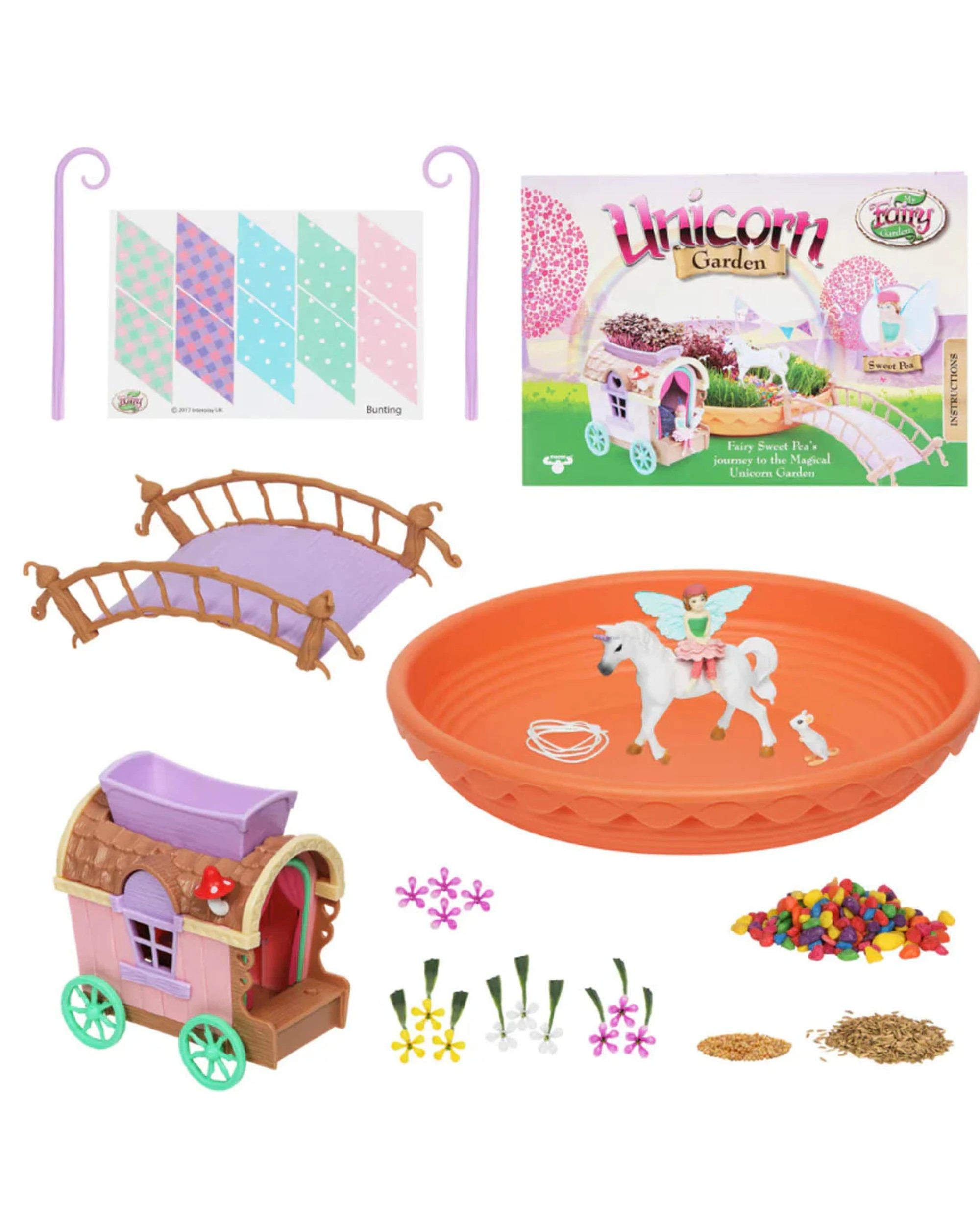 2 Moose Toys My Fairy Garden Unicorn Garden, 2 of 3