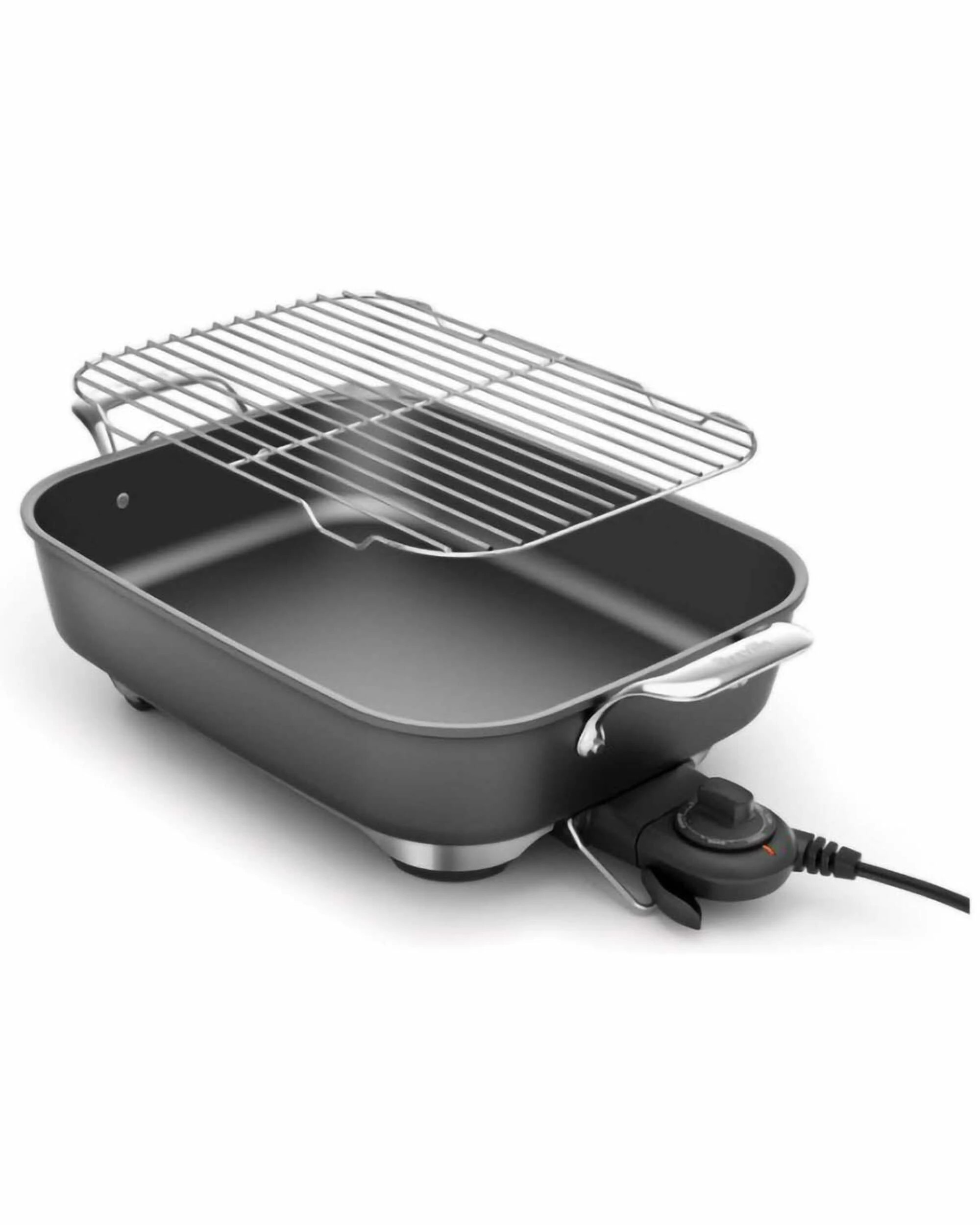 3 Breville Thermal Non-Stick Electric Frypan - STAINLESS STEEL, 3 of 4