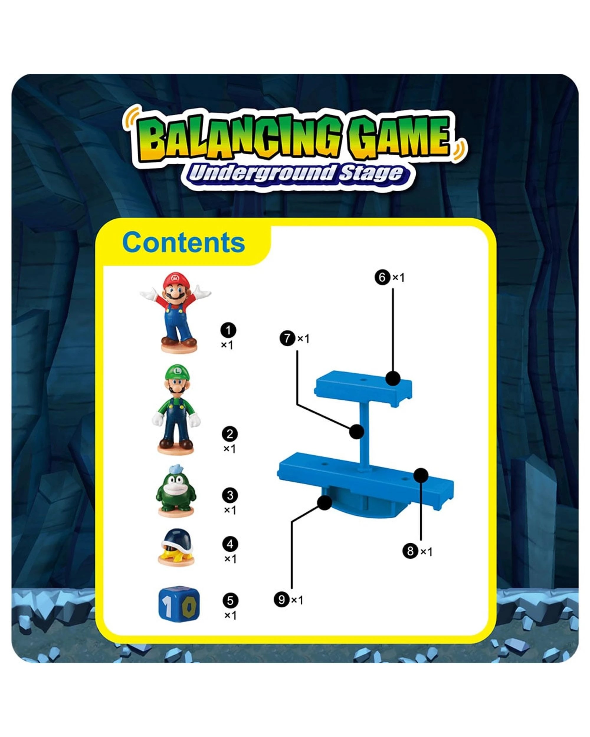 2 Super Mario Balancing Game Underground Stage, 2 of 2