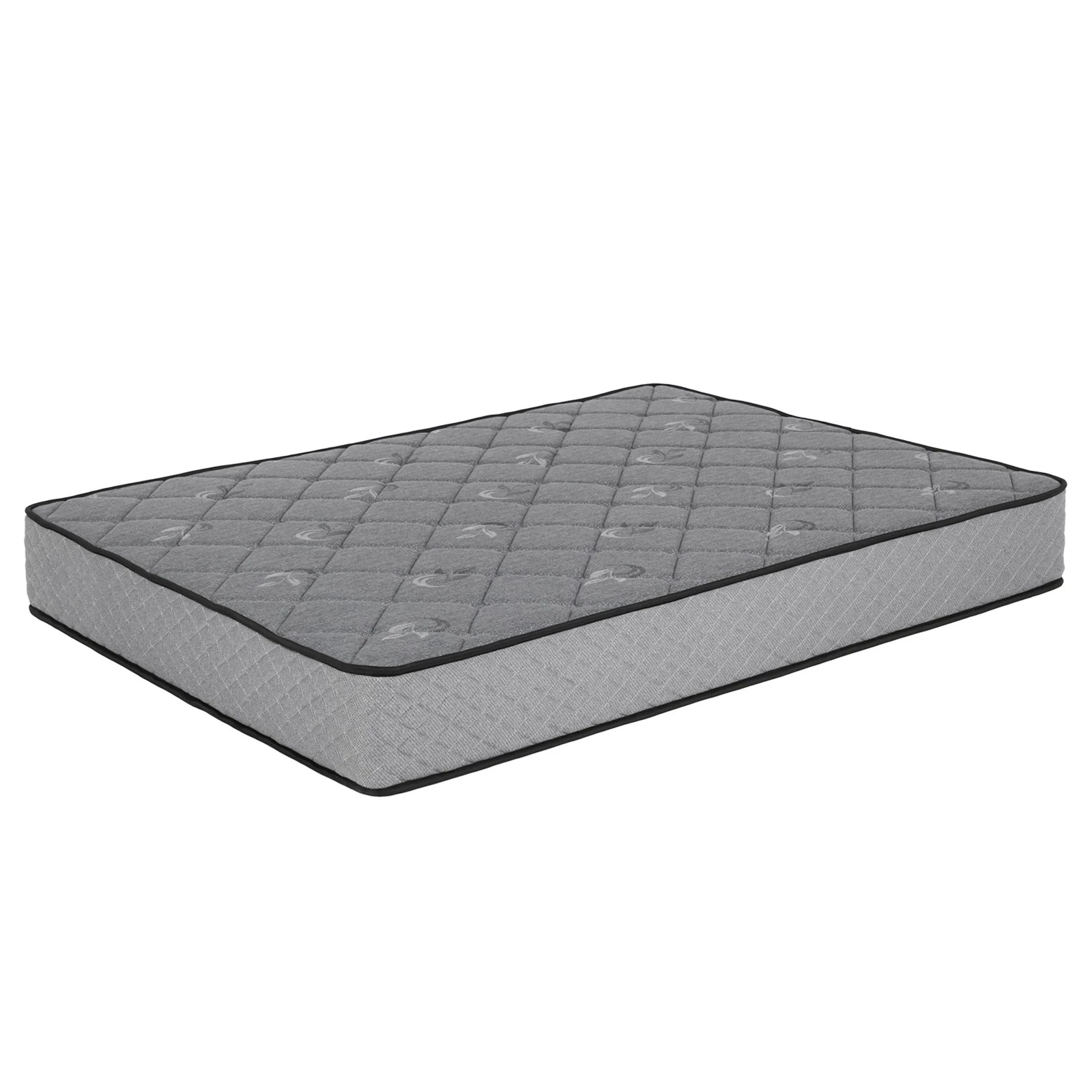 1 Advwin Double Size Mattress Pocket Springs Memory Foam Bed - Grey, 1 of 7